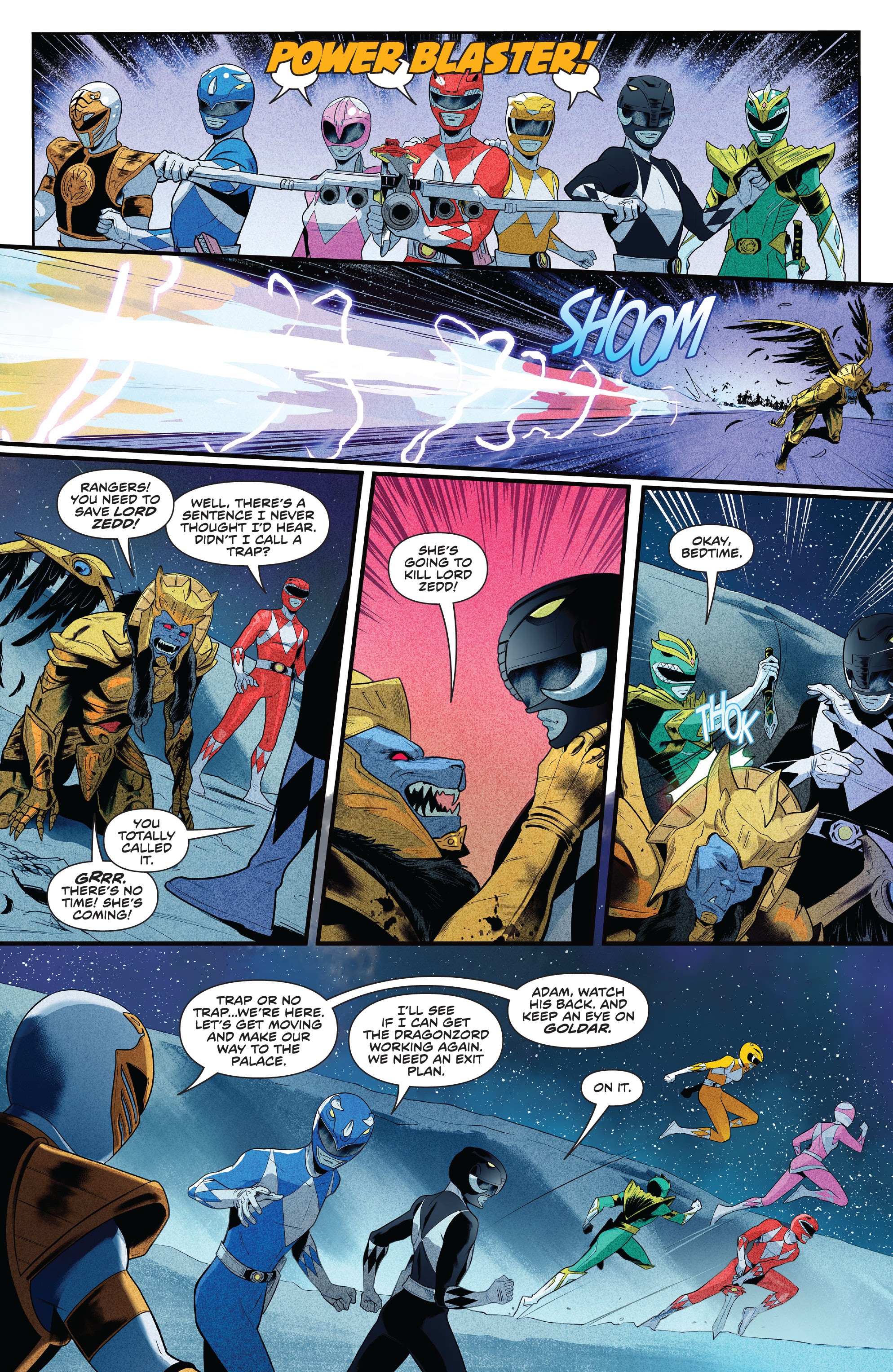 Read online Mighty Morphin Power Rangers comic -  Issue #101 - 16