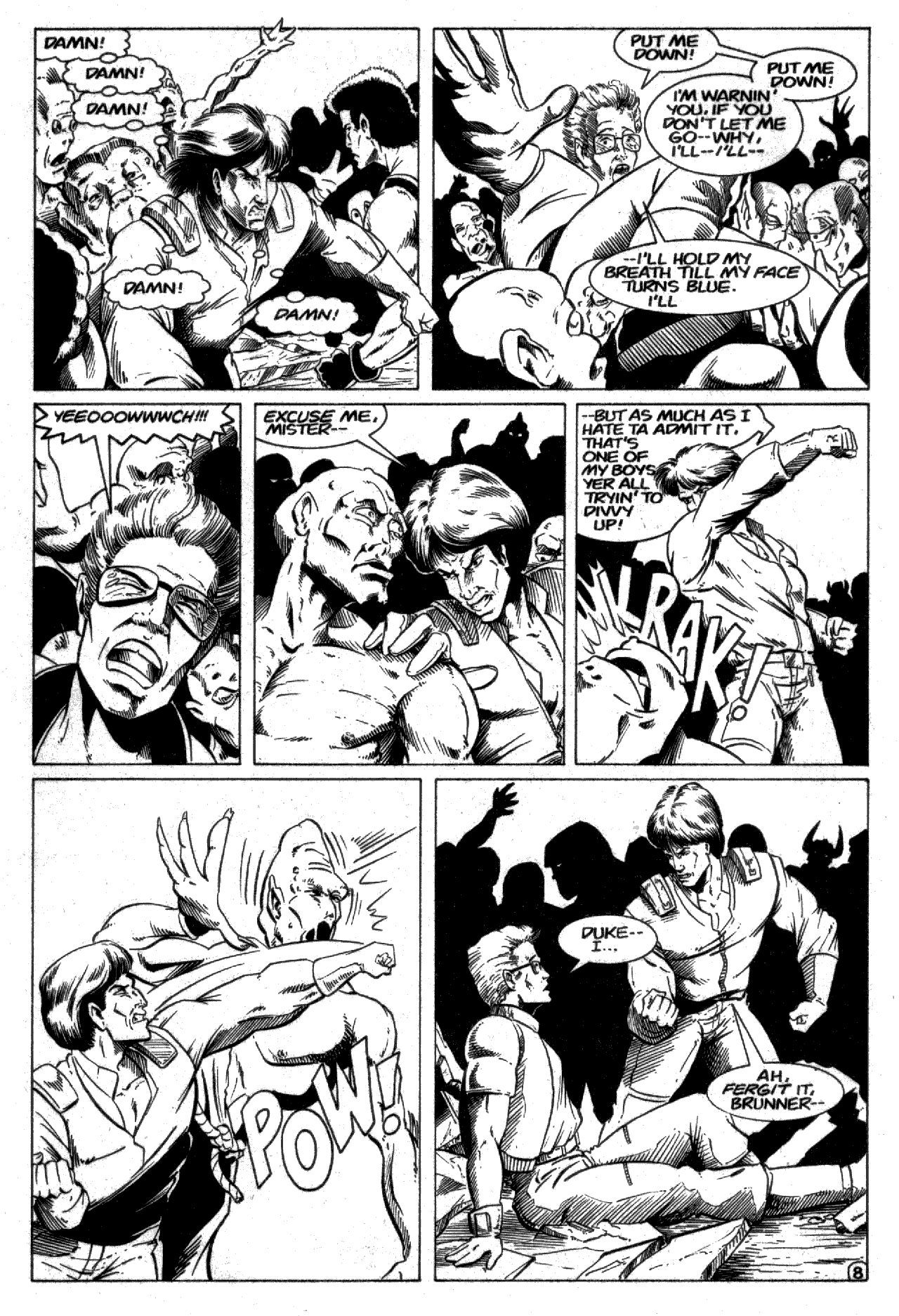 Read online Ex-Mutants (1986) comic -  Issue #5 - 11