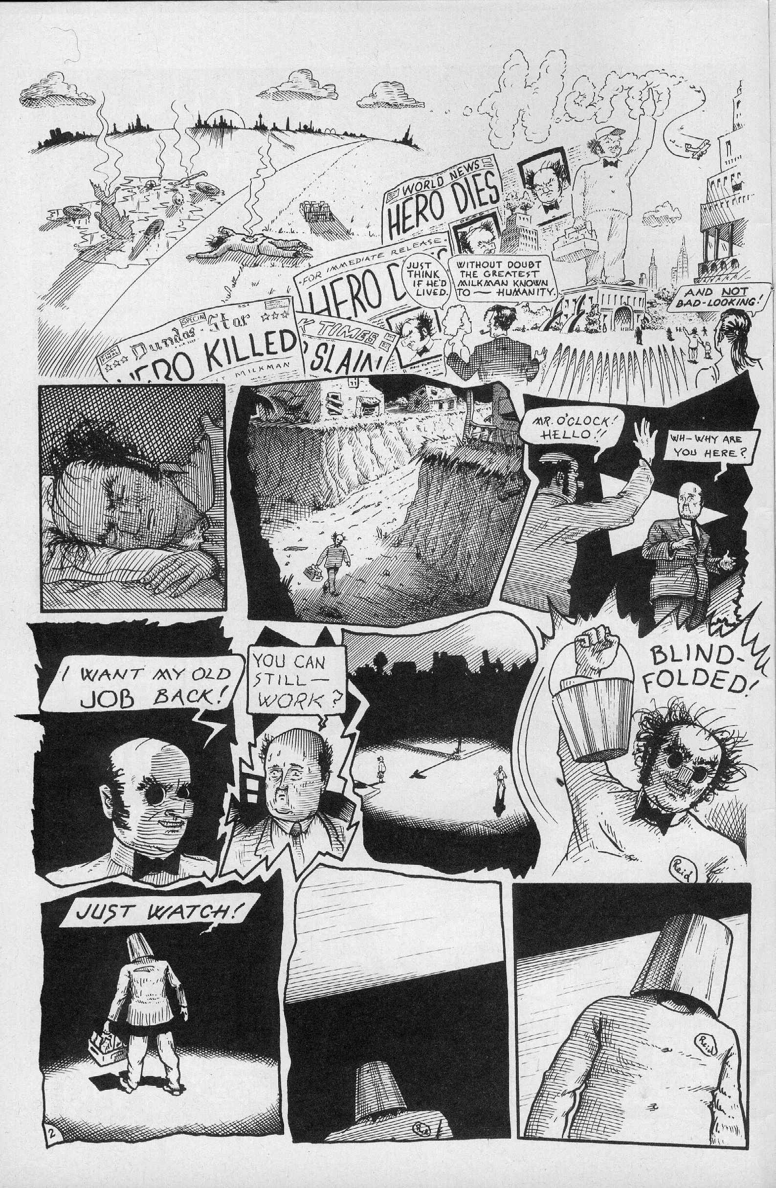 Read online Reid Fleming, World's Toughest Milkman (1986) comic -  Issue #3 - 4
