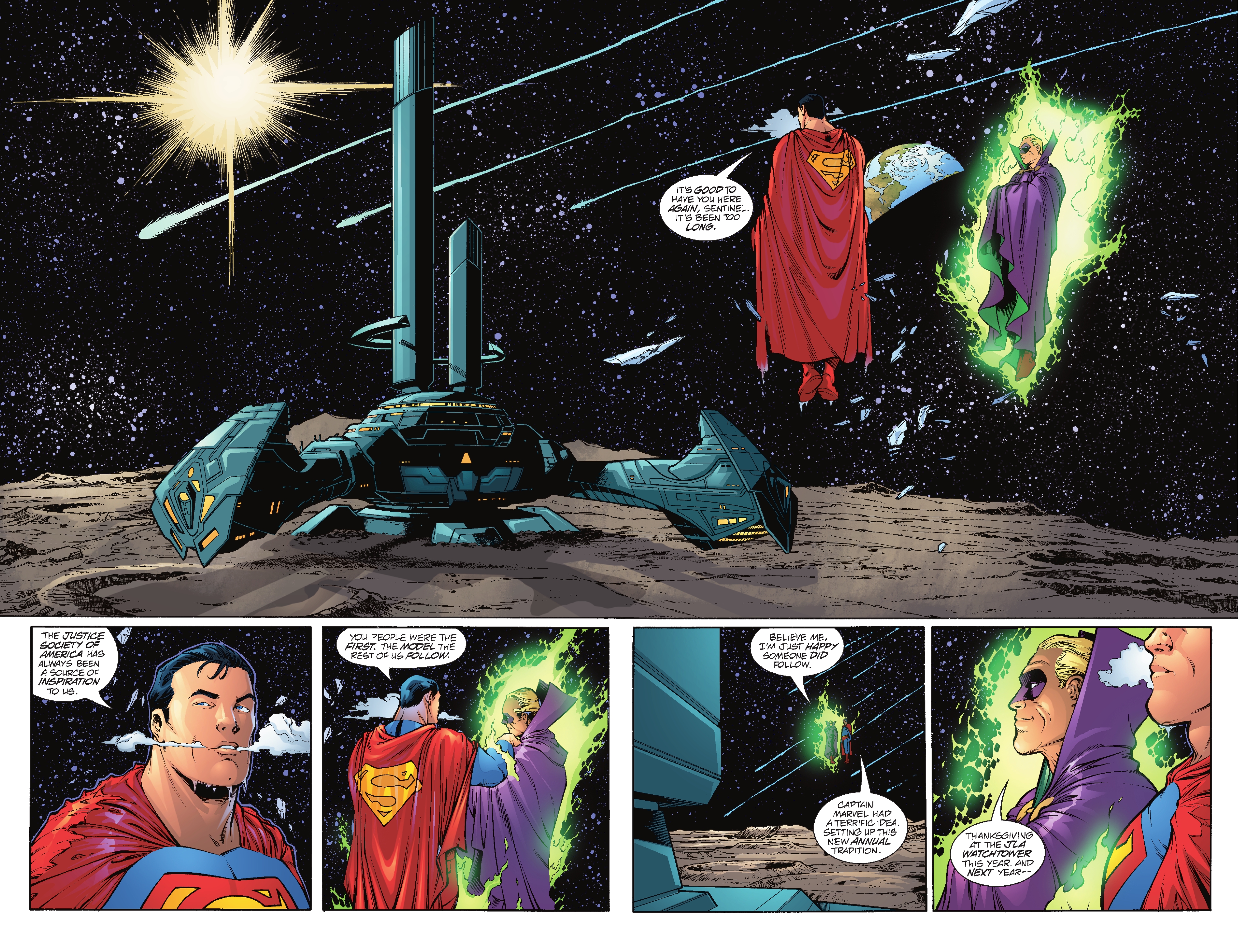Read online JLA/JSA: Virtue and Vice comic -  Issue # _2023 Edition - 5