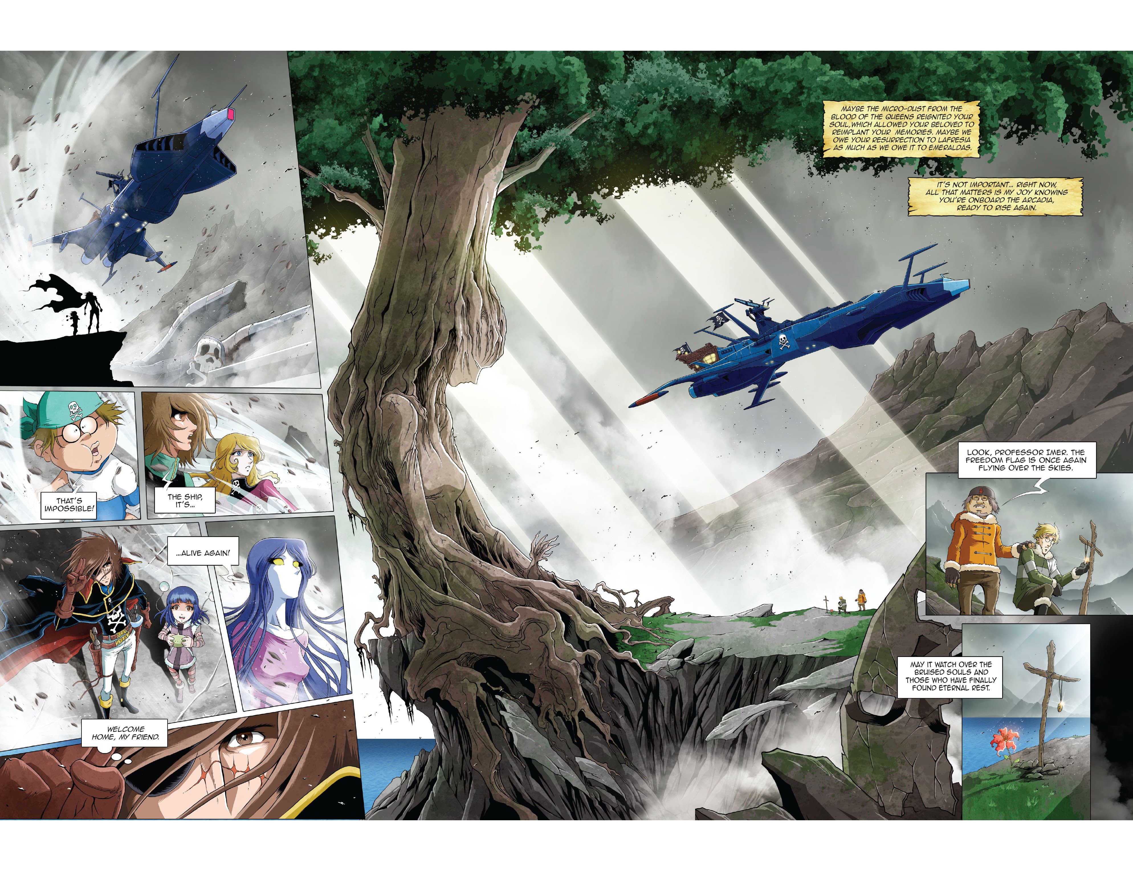 Read online Space Pirate Captain Harlock comic -  Issue #6 - 25