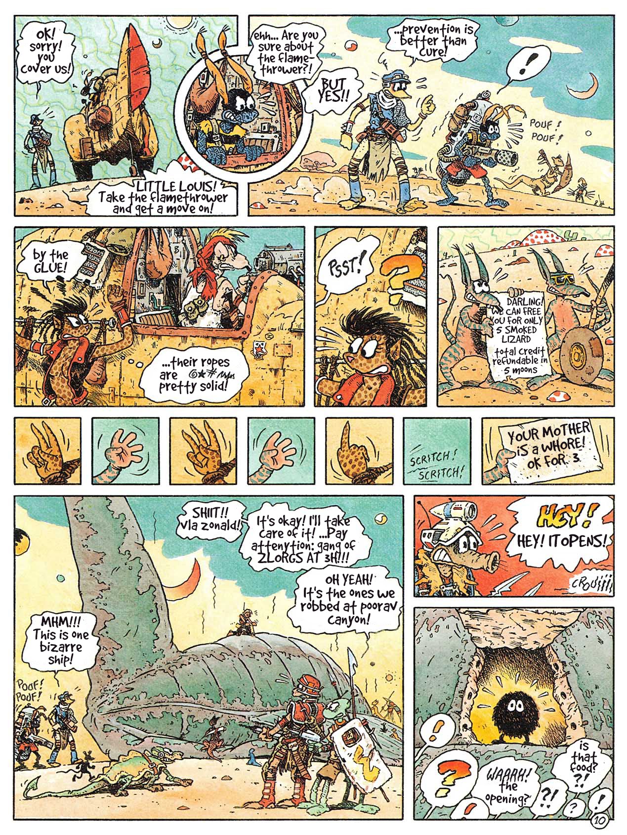 Read online Gazoline and the Red Planet comic -  Issue # Full - 13