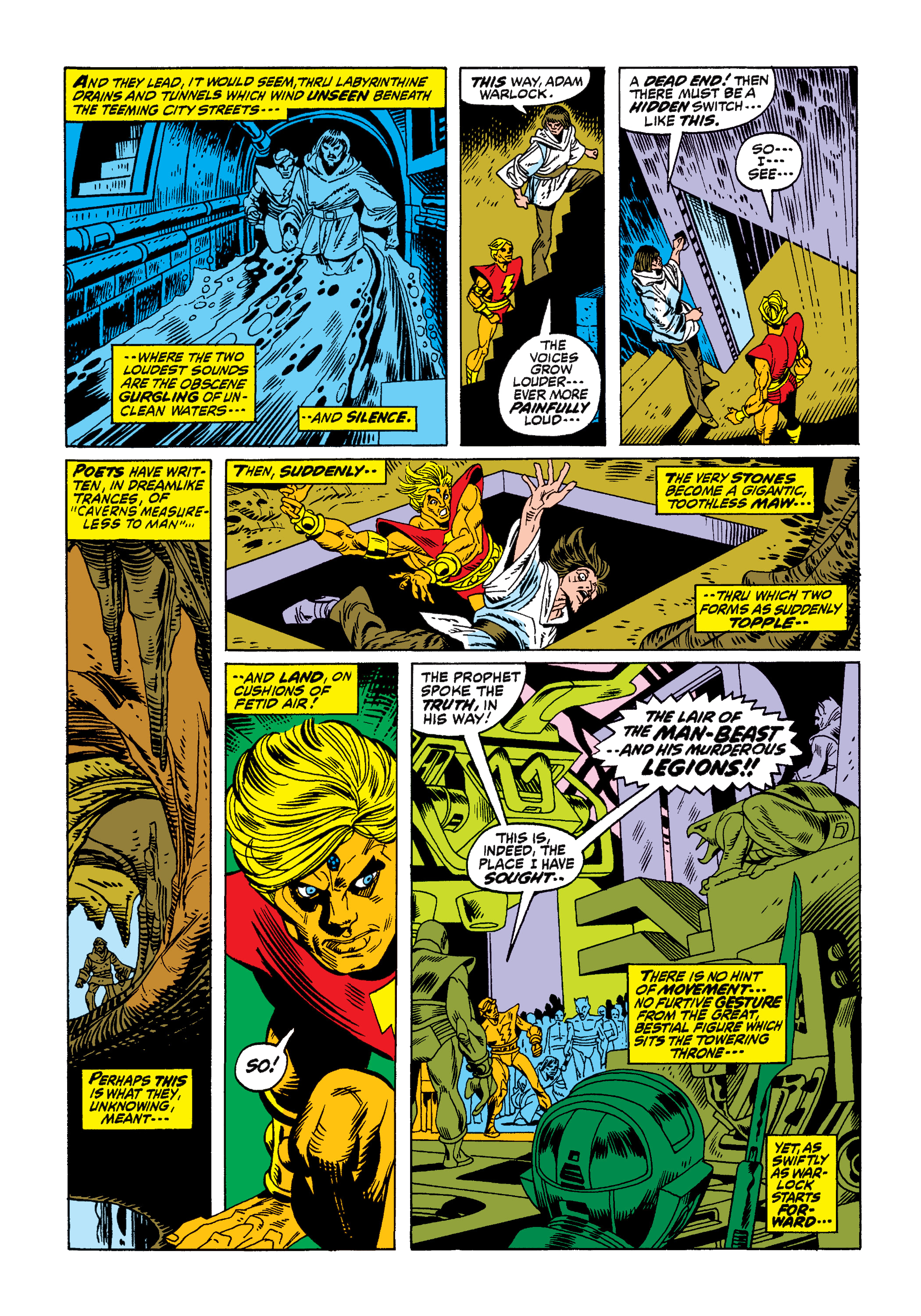 Read online Marvel Masterworks: Warlock comic -  Issue # TPB 1 (Part 1) - 74