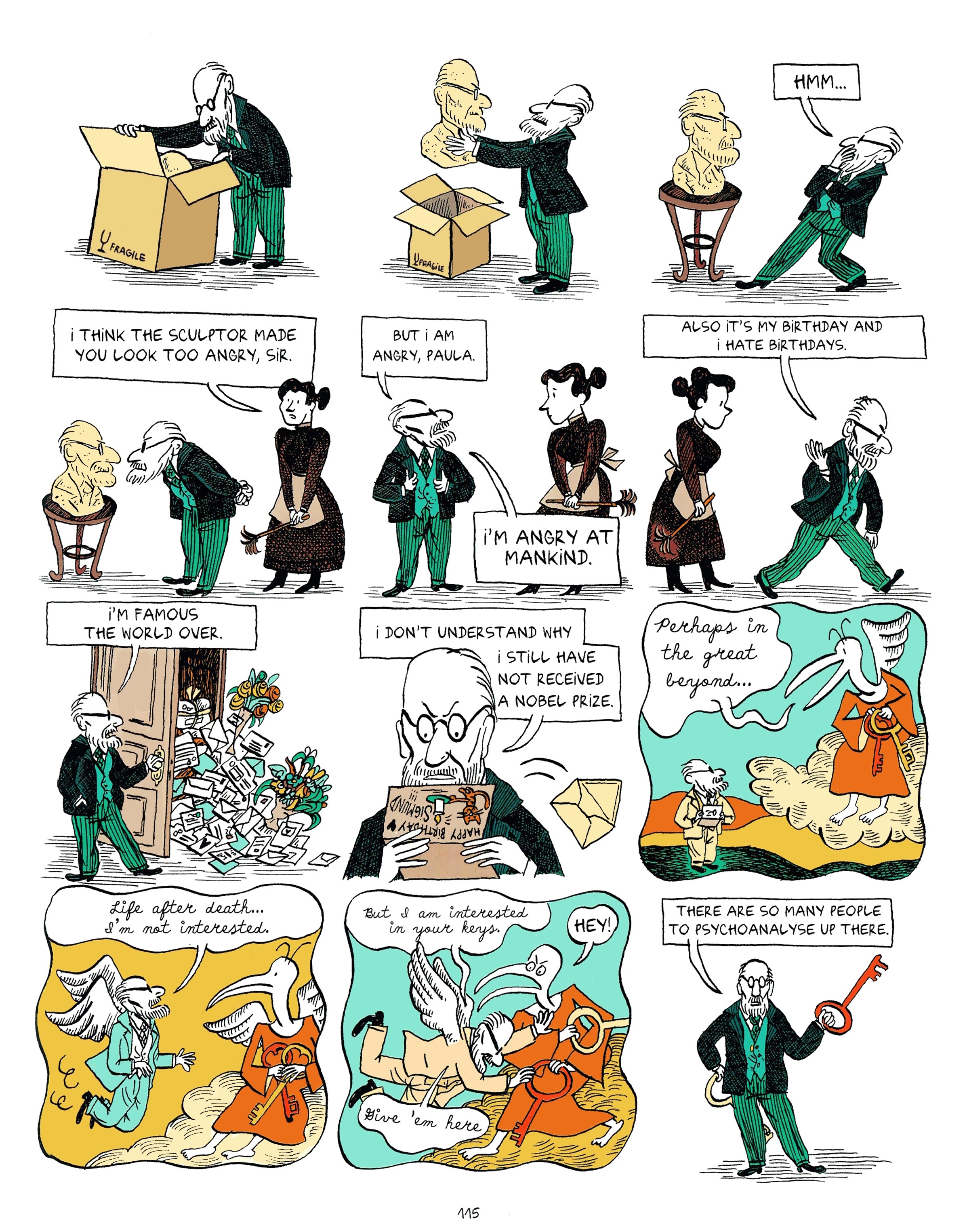 Read online Marx, Freud & Einstein: Heroes of the Mind comic -  Issue # TPB (Part 2) - 16