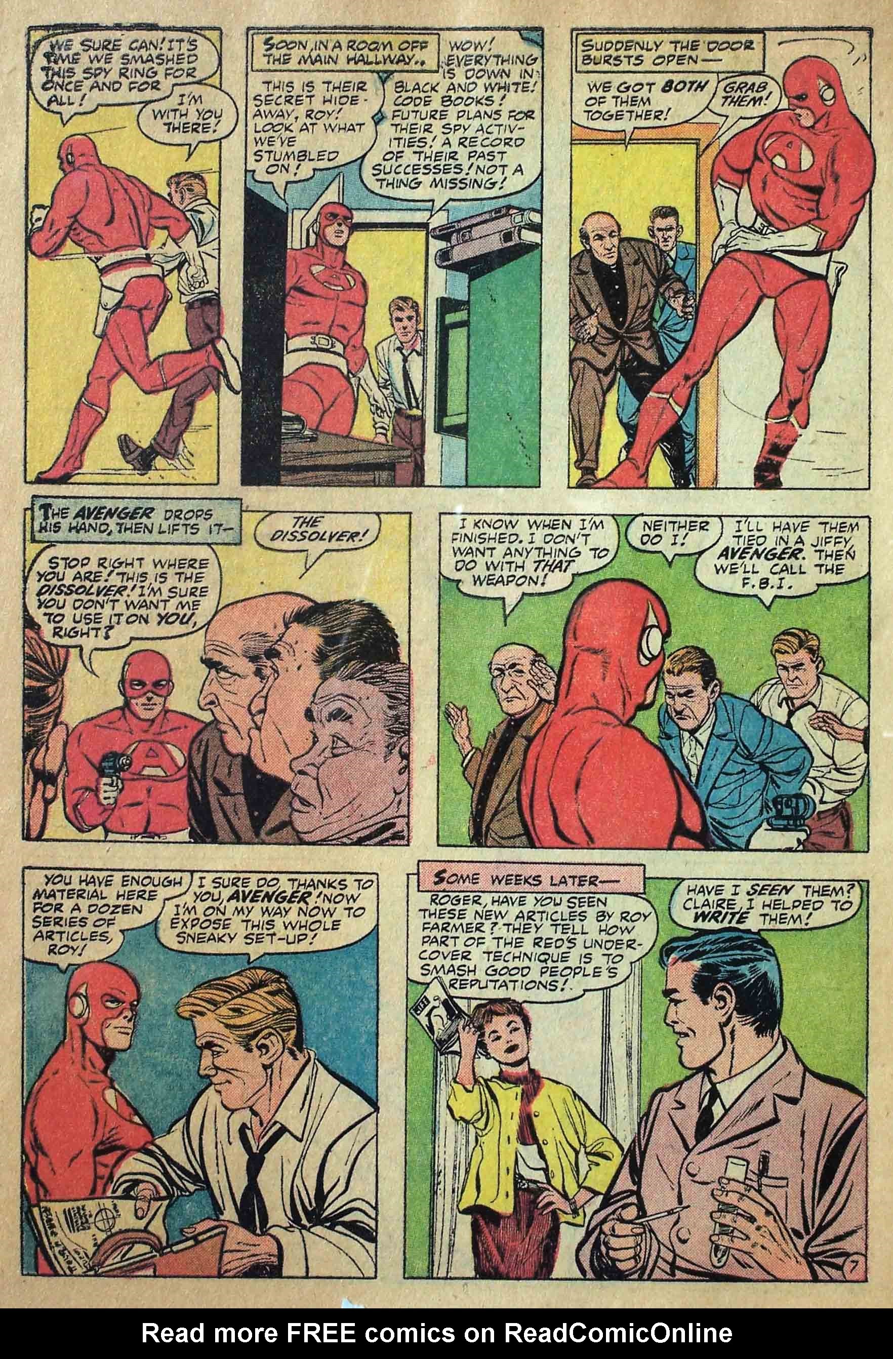 Read online The Avenger comic -  Issue #4 - 25