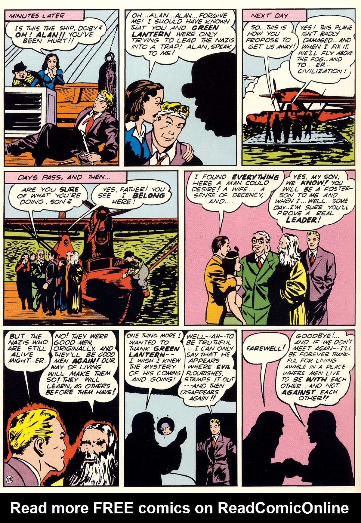 Read online Golden Age Green Lantern Archives comic -  Issue # TPB 2 (Part 2) - 122