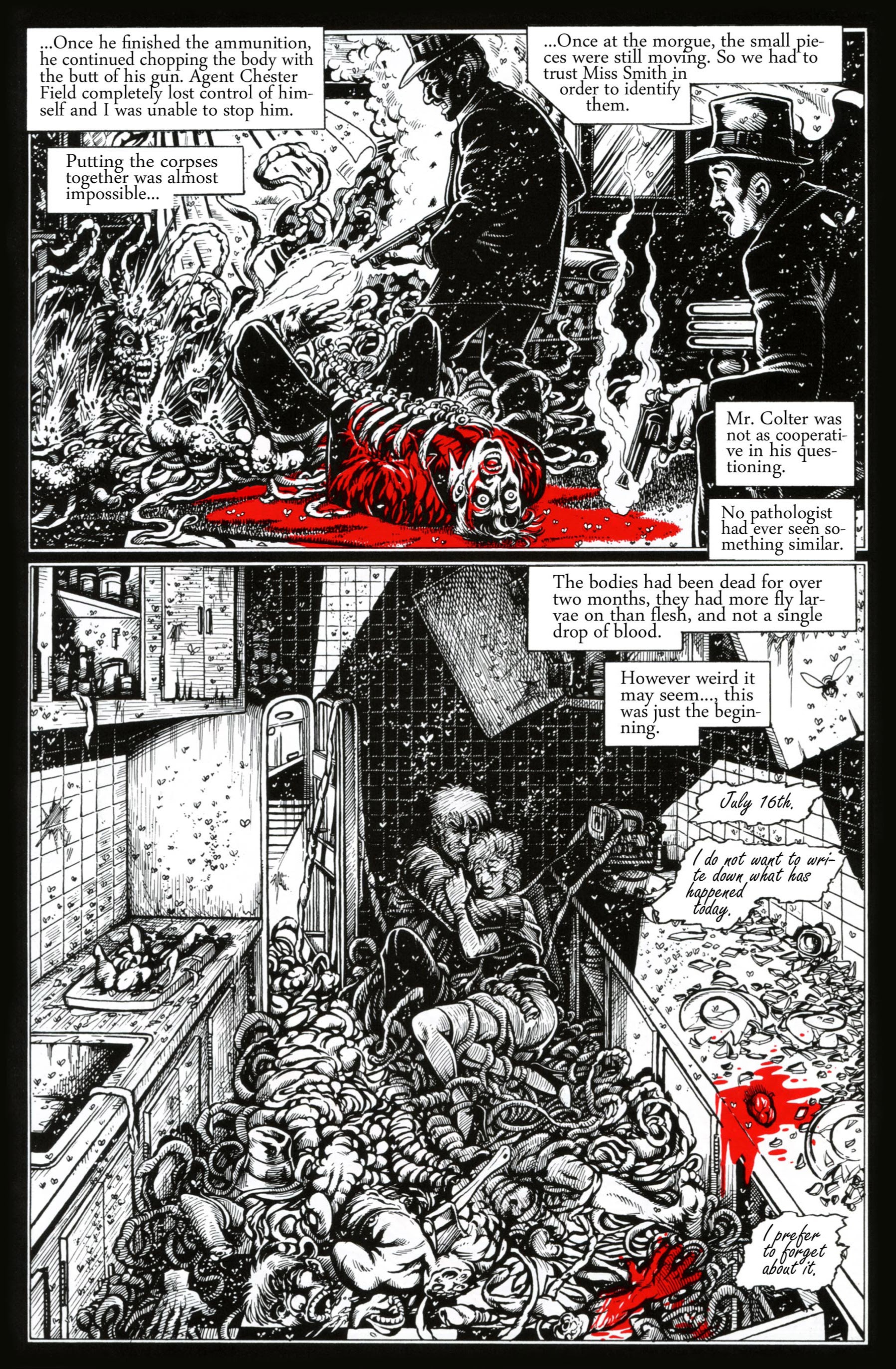 Read online Born in Hell comic -  Issue #1 - 33
