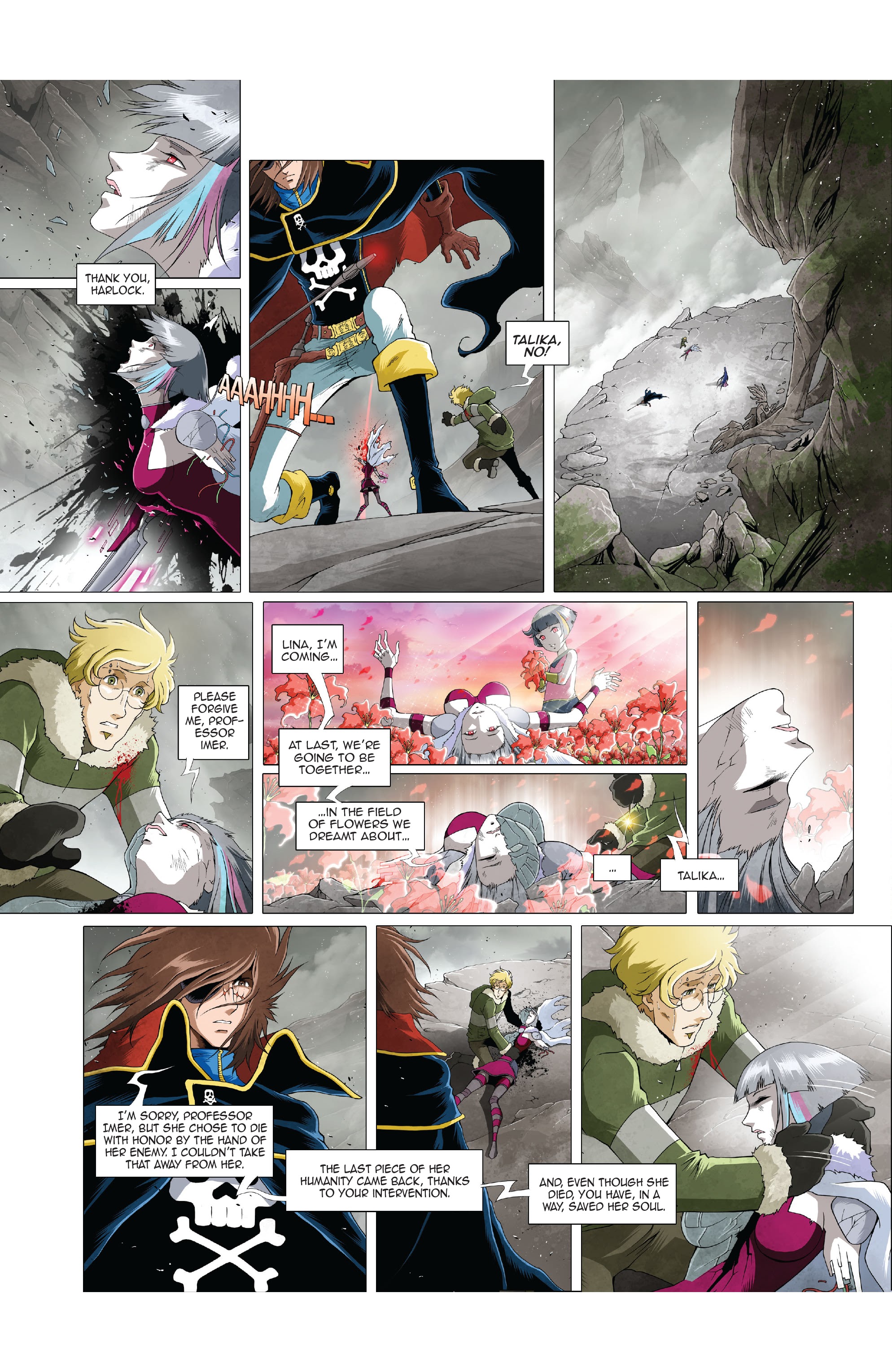 Read online Space Pirate Captain Harlock comic -  Issue #6 - 21