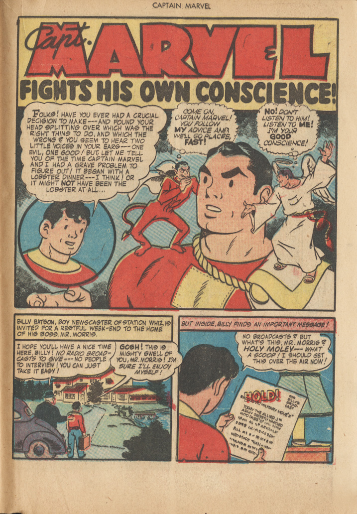 Read online Captain Marvel Adventures comic -  Issue #31 - 35
