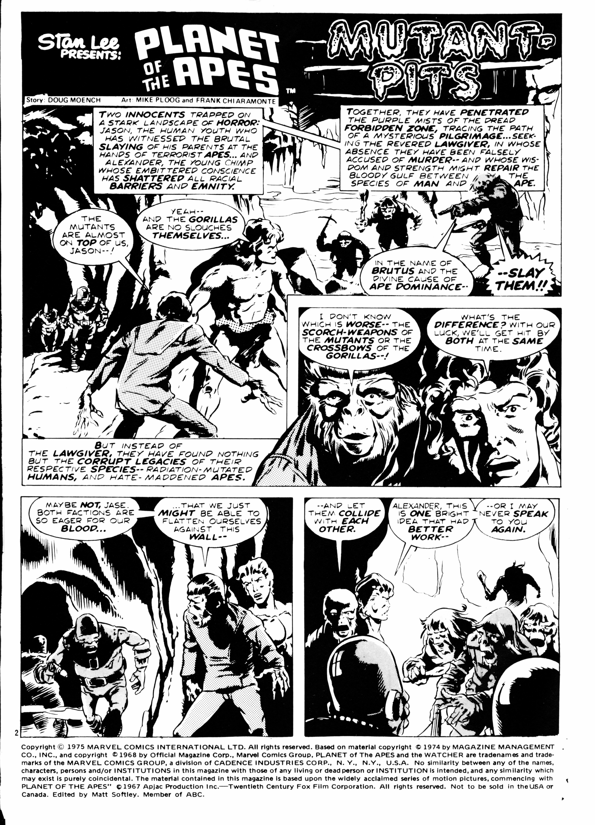 Read online Planet of the Apes (1974) comic -  Issue #16 - 2
