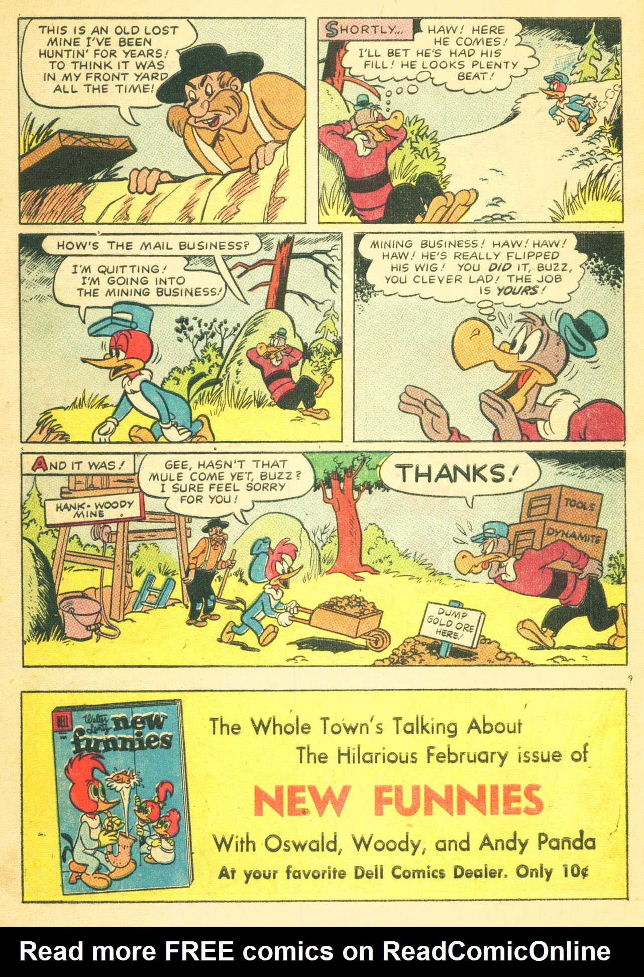 Read online Walter Lantz Woody Woodpecker (1952) comic -  Issue #35 - 34