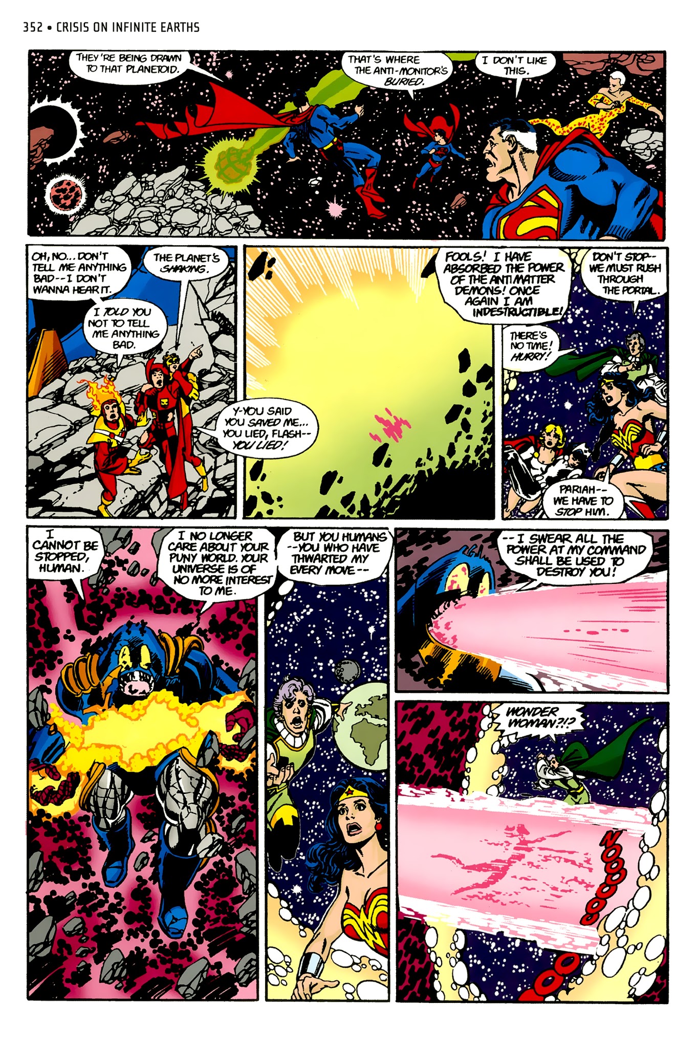 Read online Crisis on Infinite Earths (1985) comic -  Issue # _Absolute Edition 2 - 152