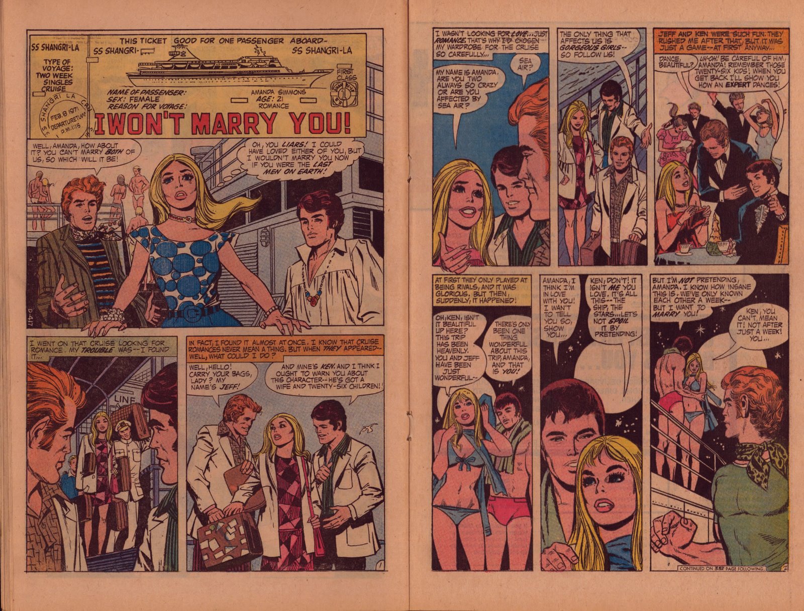 Read online Heart Throbs comic -  Issue #135 - 13