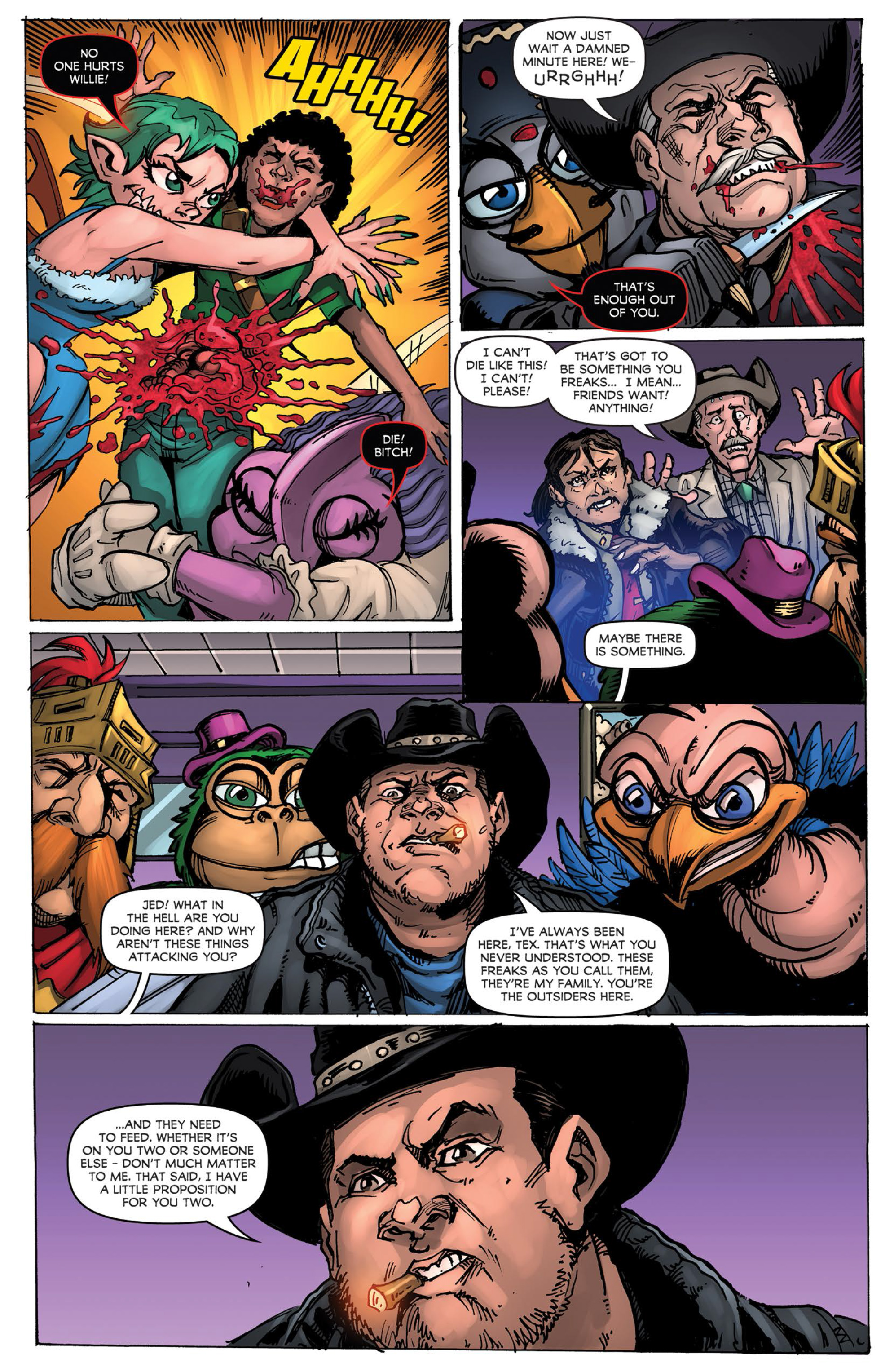 Read online Willy's Wonderland comic -  Issue #4 - 17