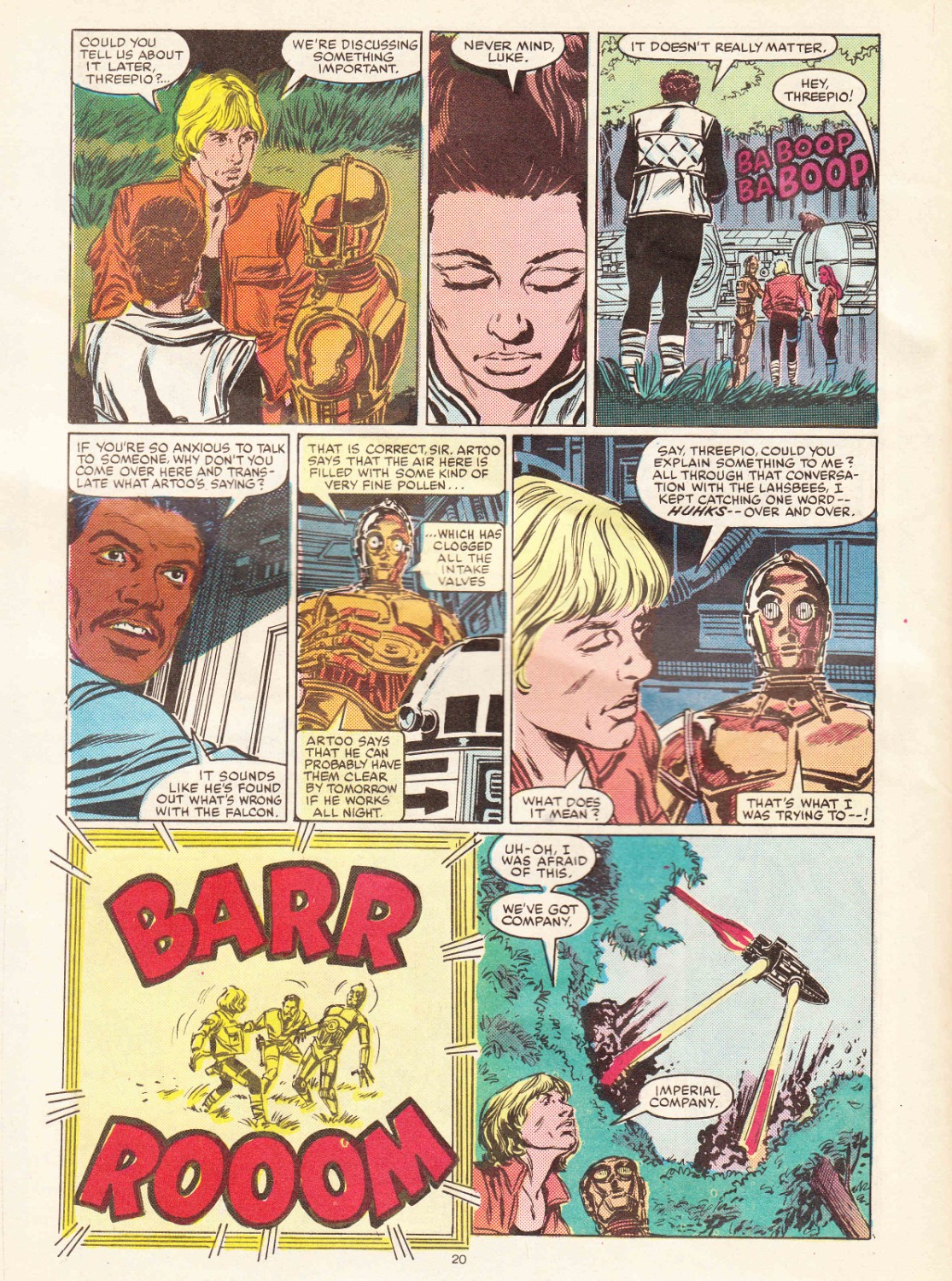 Read online Return of the Jedi comic -  Issue #4 - 20