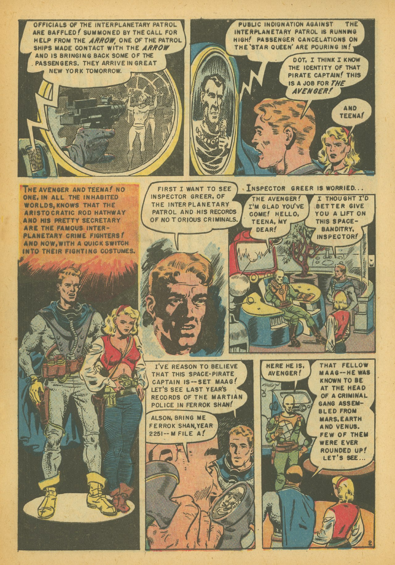 Read online Space Detective comic -  Issue #1 - 4
