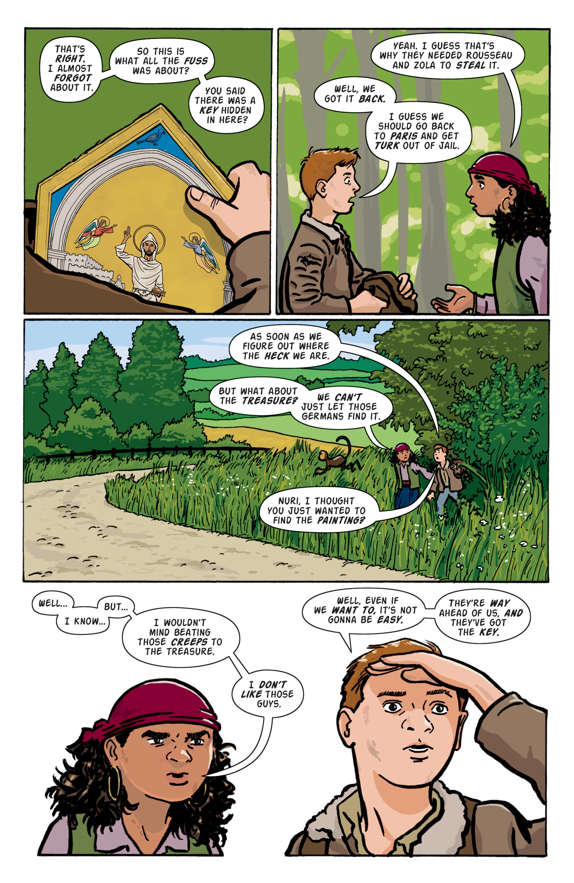 Read online Rocket Robinson and the Secret of the Saint comic -  Issue # TPB (Part 2) - 67
