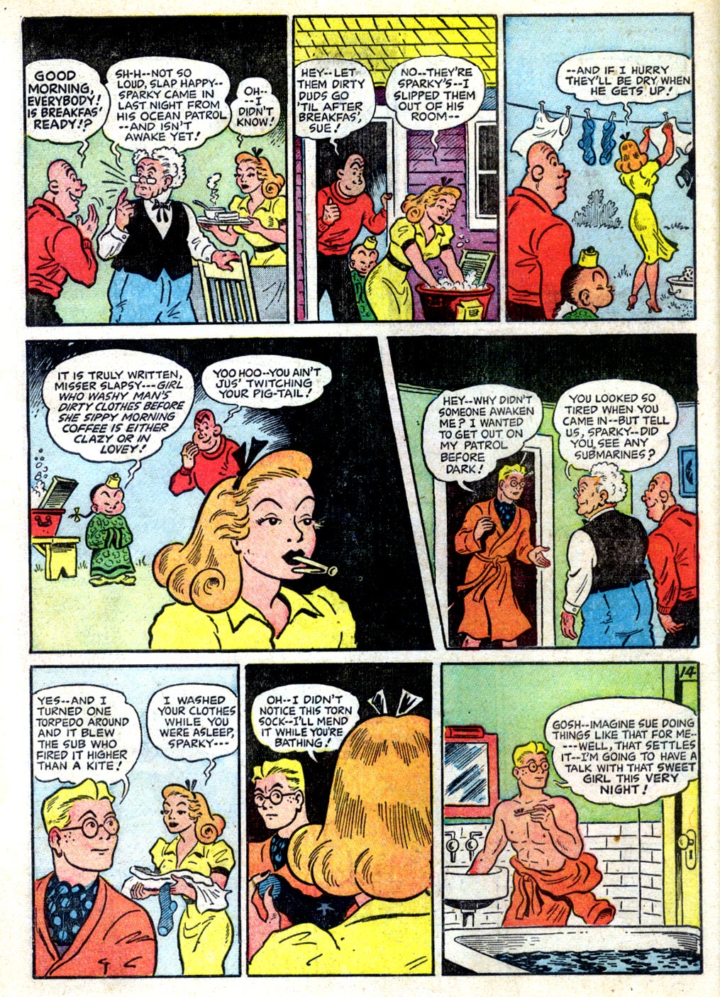 Read online Sparky Watts comic -  Issue #2 - 16