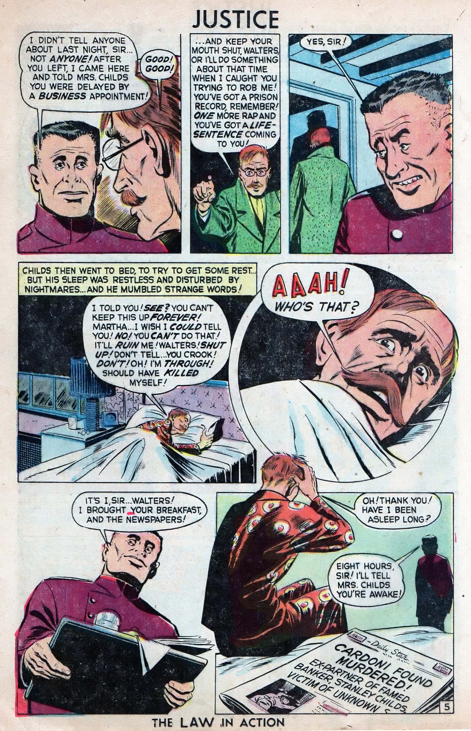 Read online Justice (1947) comic -  Issue #8 - 26
