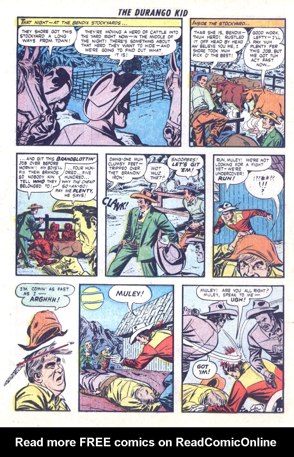 Read online Charles Starrett as The Durango Kid comic -  Issue #7 - 14