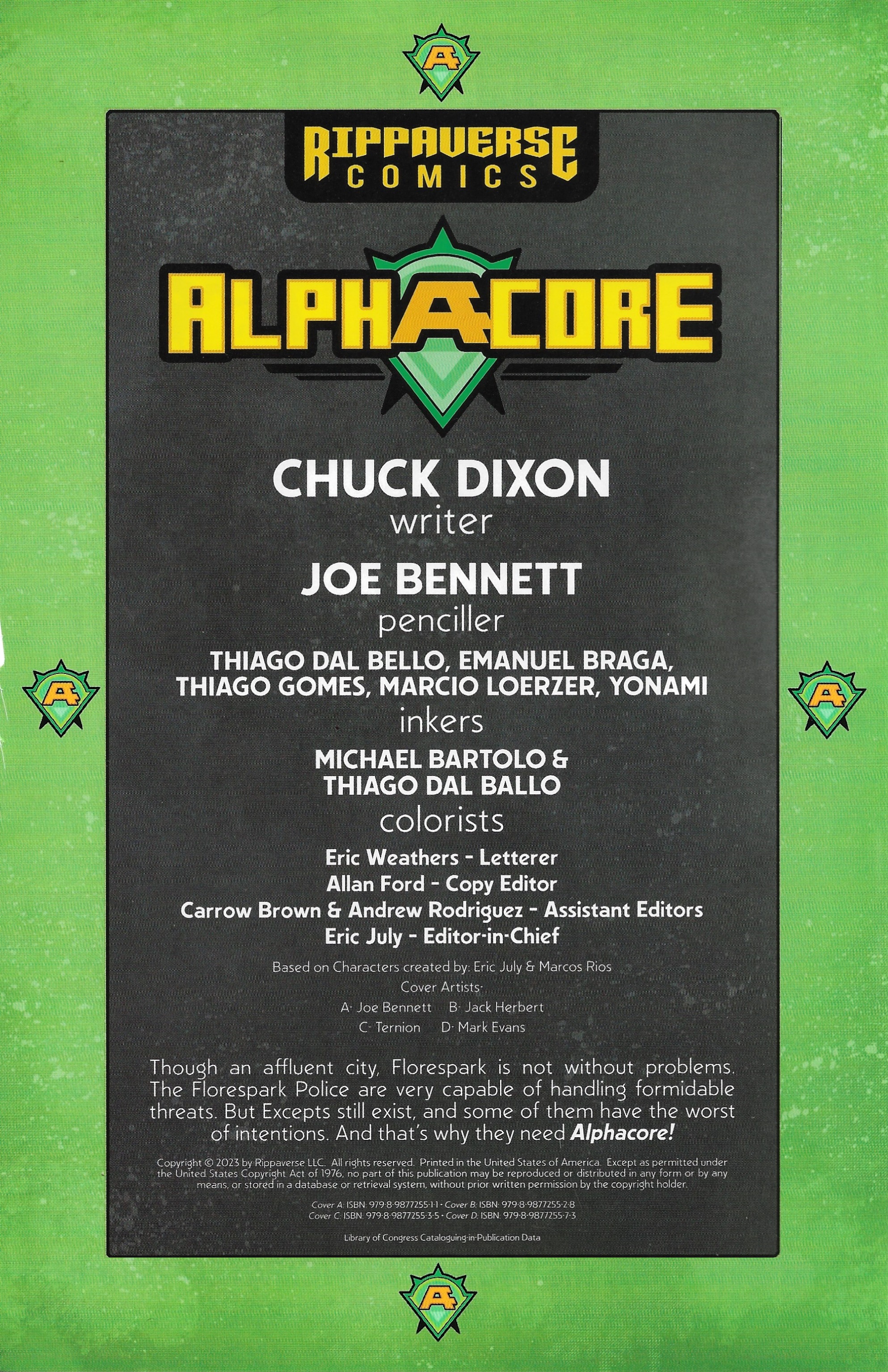 Read online Alphacore comic -  Issue # TPB - 4