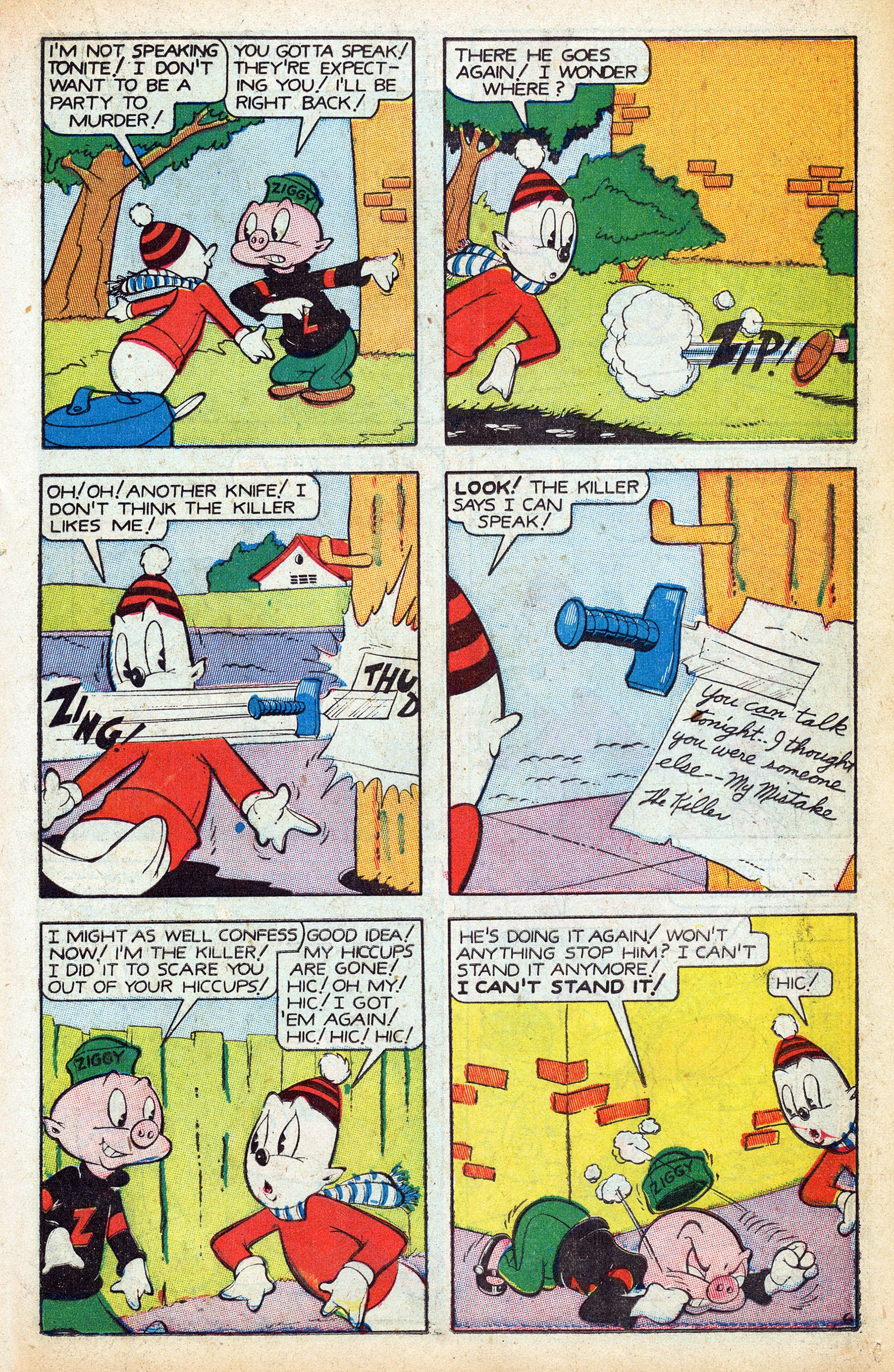 Read online Ziggy Pig-Silly Seal Comics (1944) comic -  Issue #1 - 27