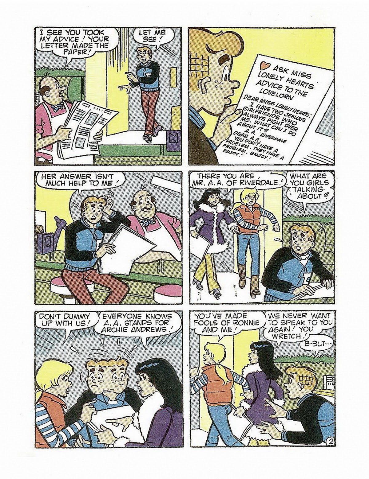 Read online Archie's Double Digest Magazine comic -  Issue #57 - 237