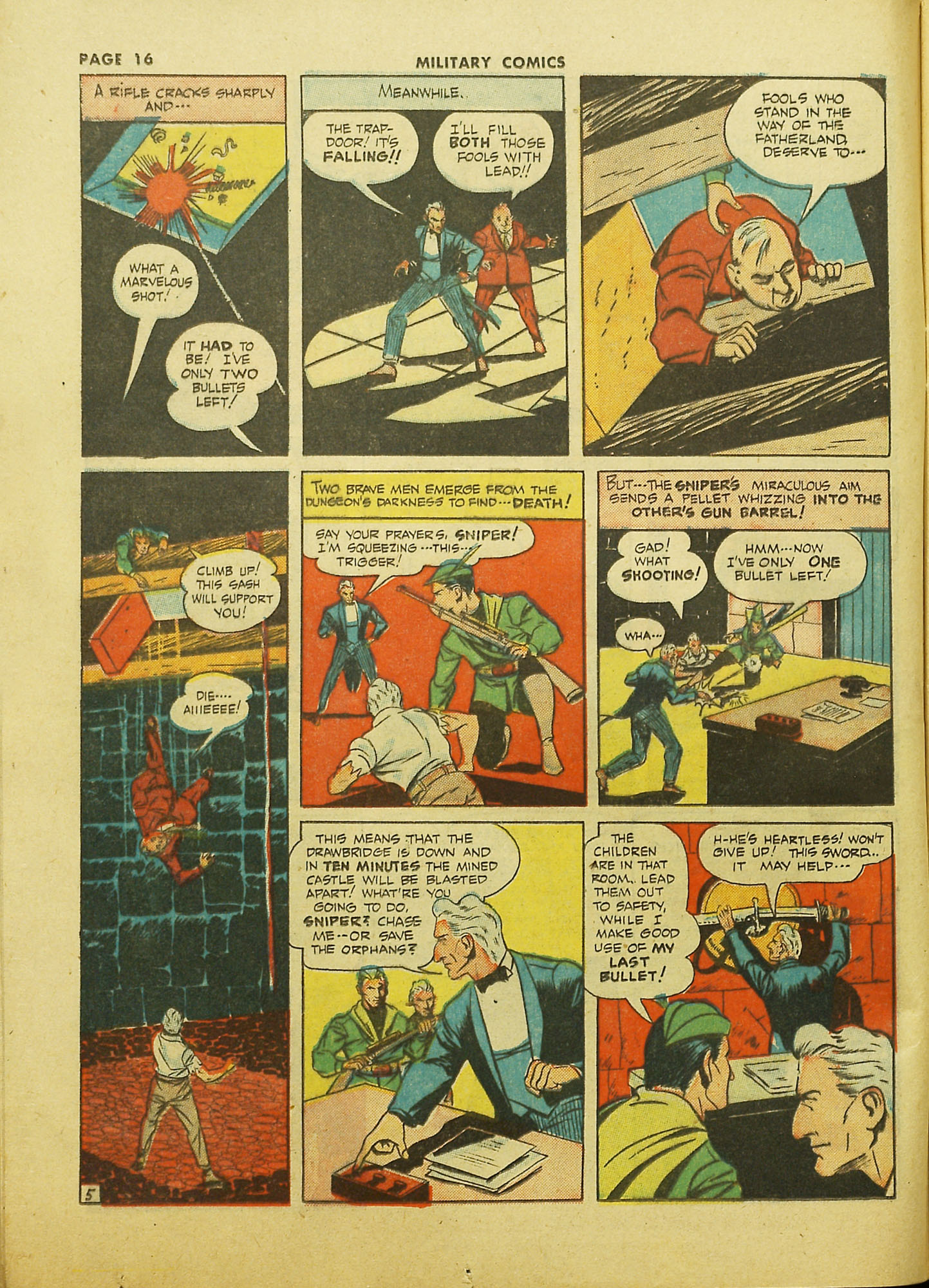Read online Military Comics comic -  Issue #9 - 18