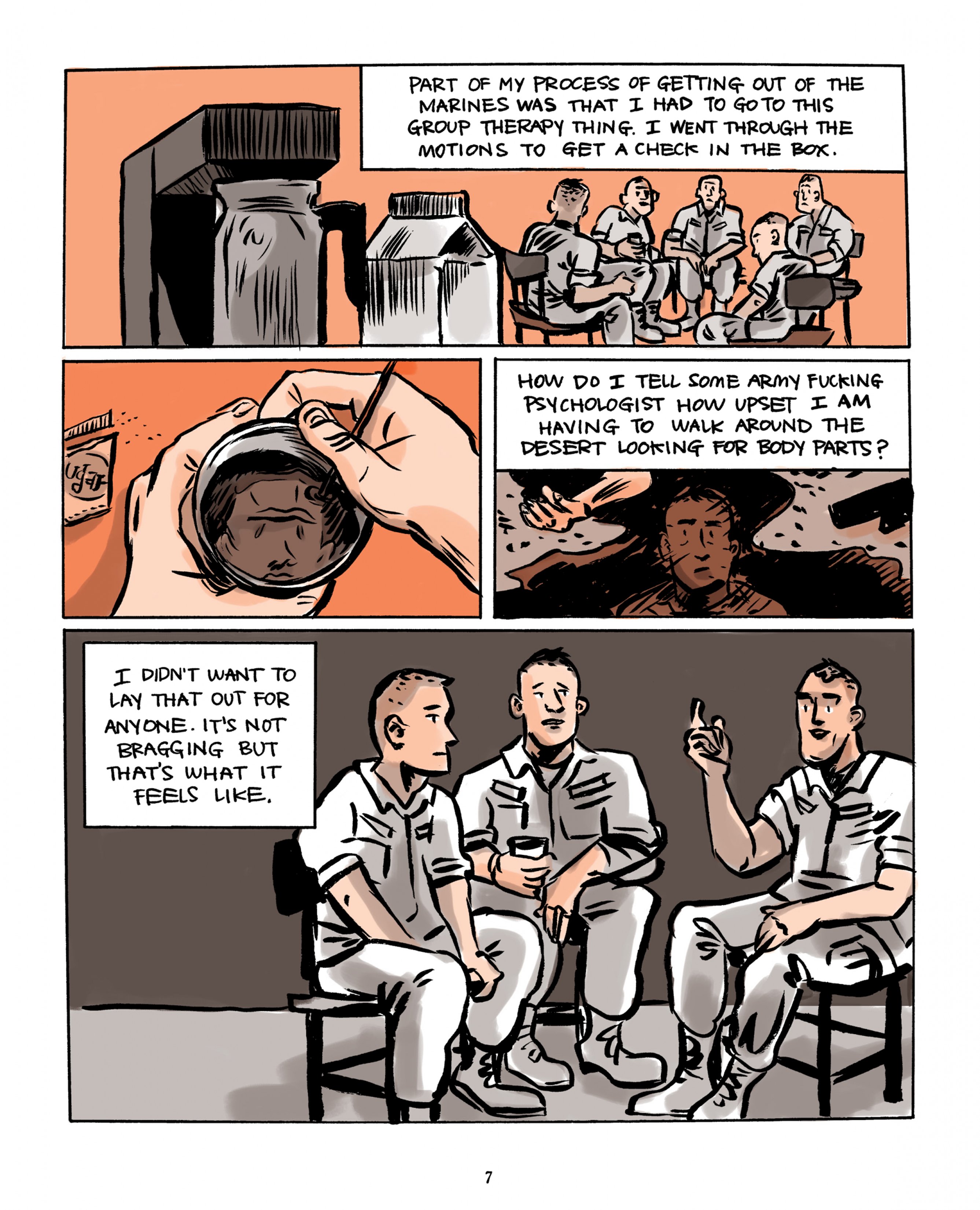 Read online Invisible Wounds: Graphic Journalism by Jess Ruliffson comic -  Issue # TPB (Part 1) - 14