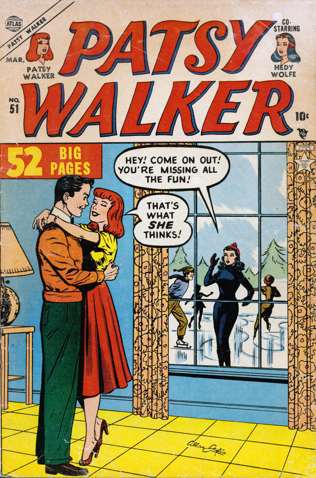 Read online Patsy Walker comic -  Issue #51 - 1
