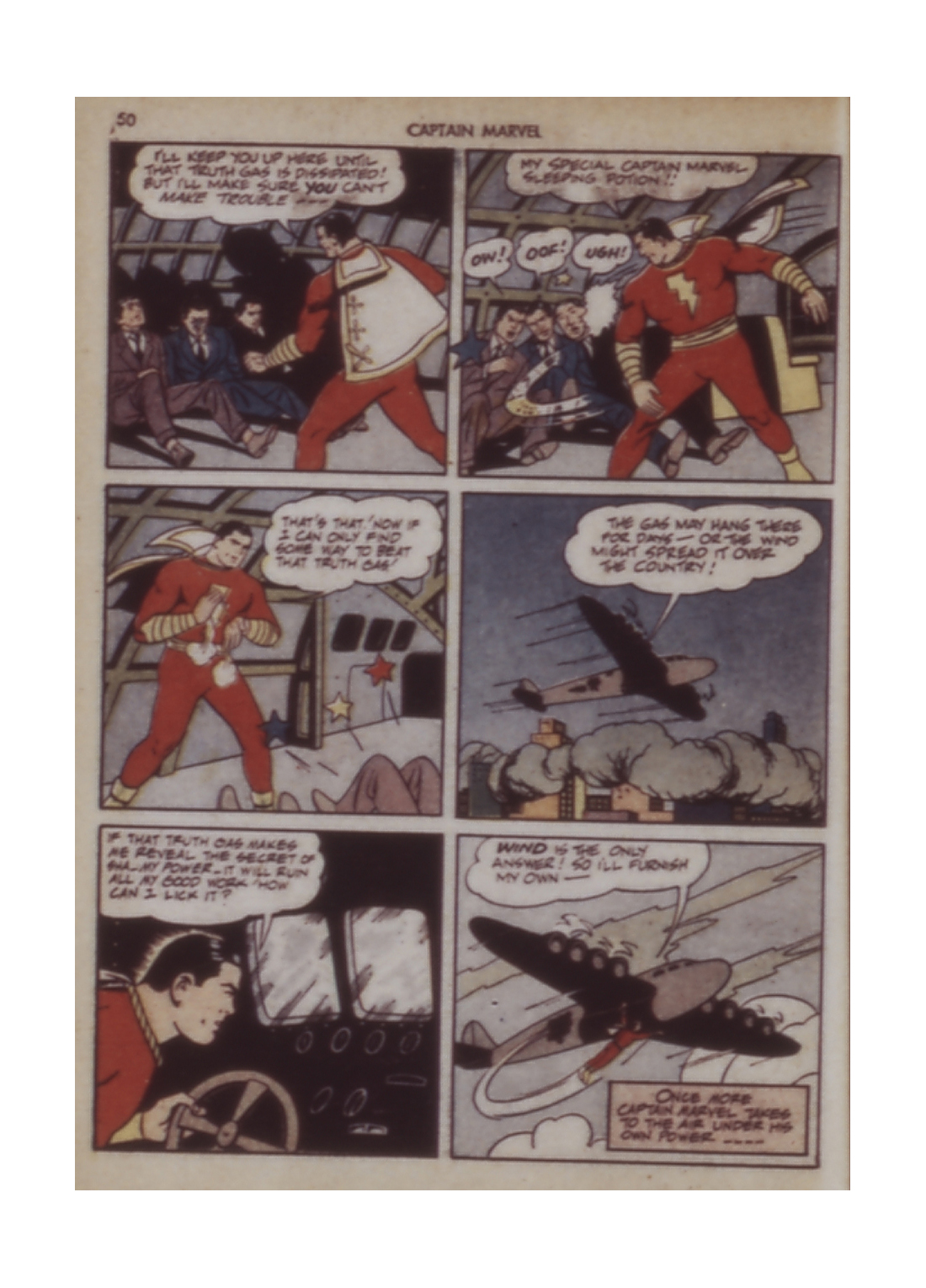 Read online Captain Marvel Adventures comic -  Issue #12 - 50
