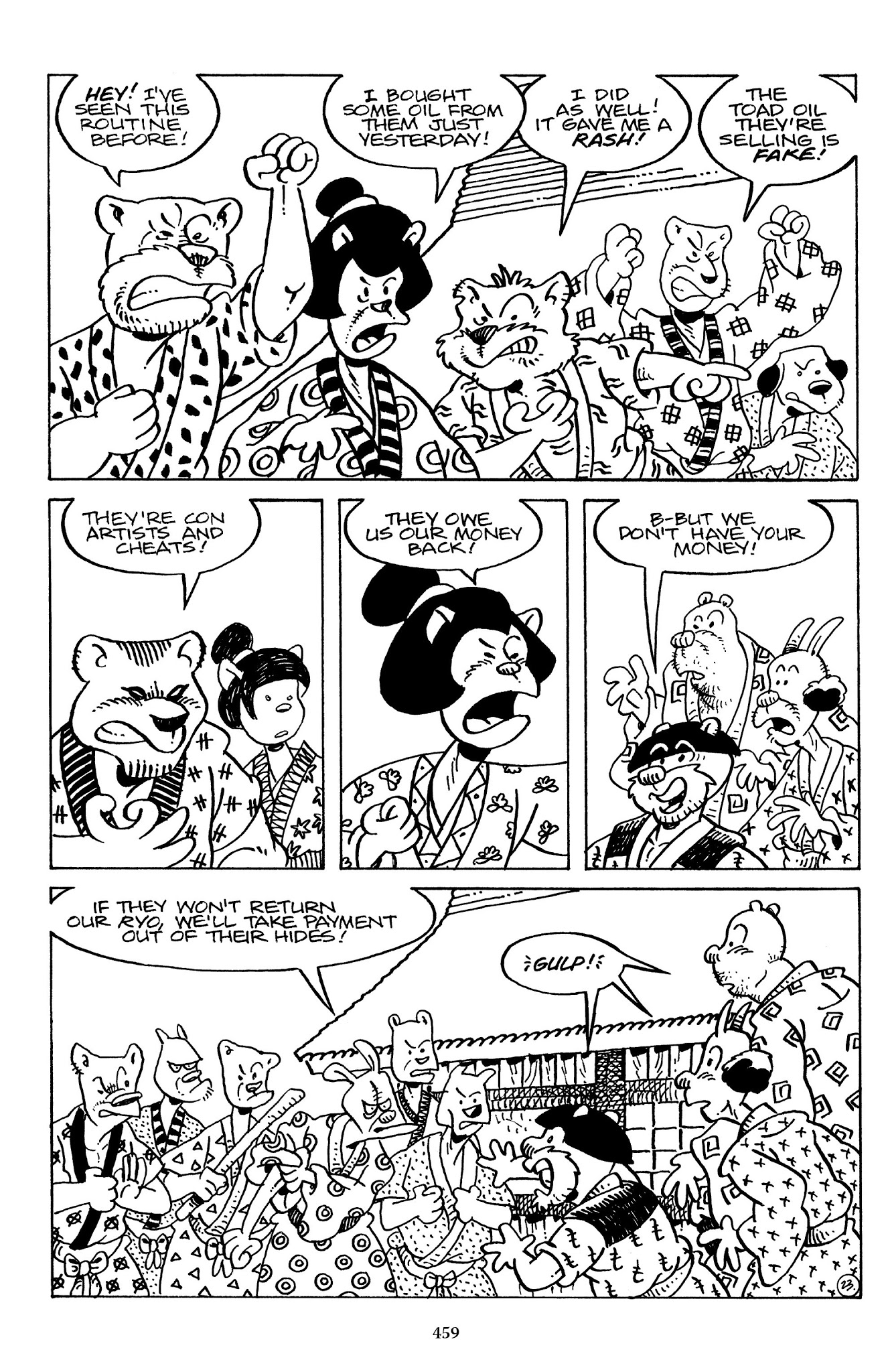 Read online The Usagi Yojimbo Saga comic -  Issue # TPB 7 - 451