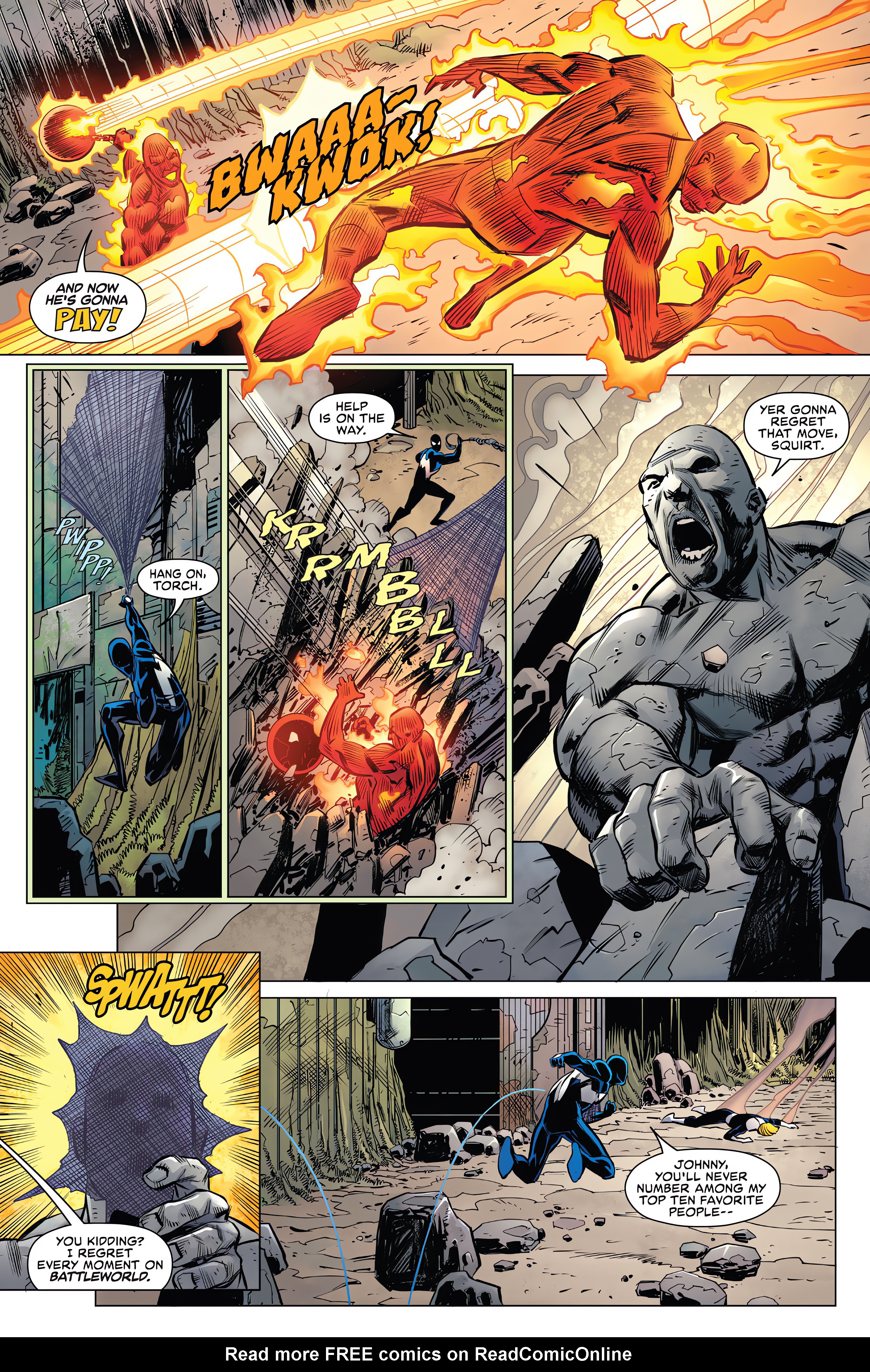 Read online Marvel Super Heroes Secret Wars: Battleworld comic -  Issue #1 - 27
