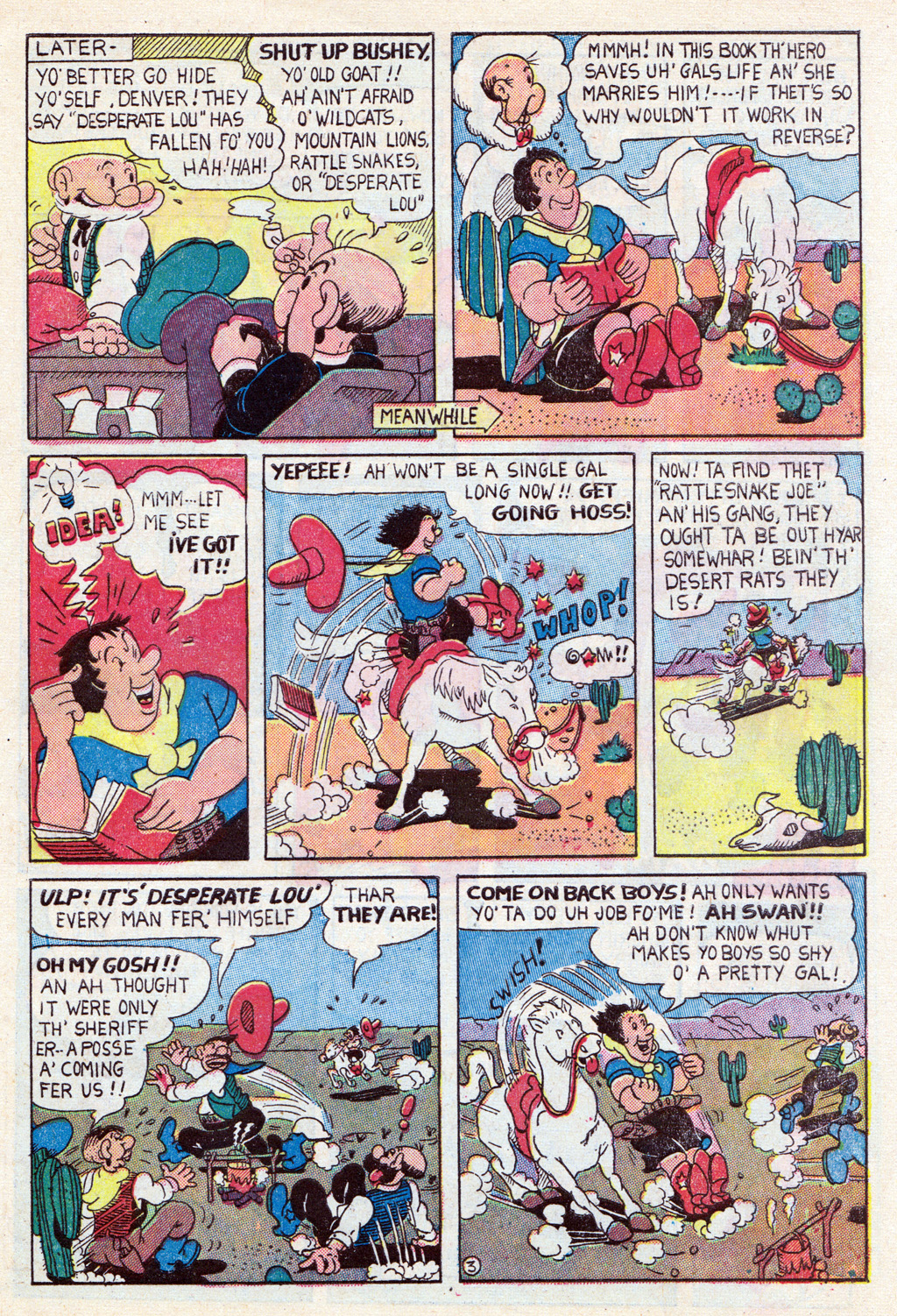Read online Cowboy Western Comics (1948) comic -  Issue #18 - 9
