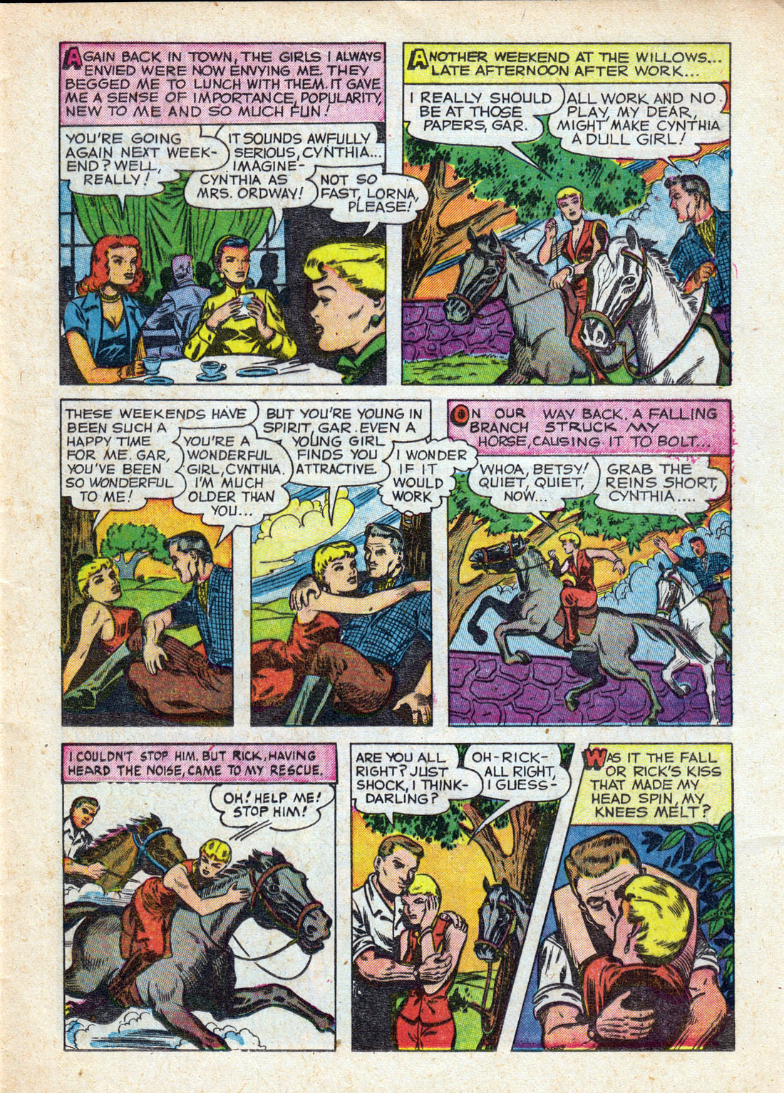 Read online Romantic Hearts comic -  Issue #5 - 7