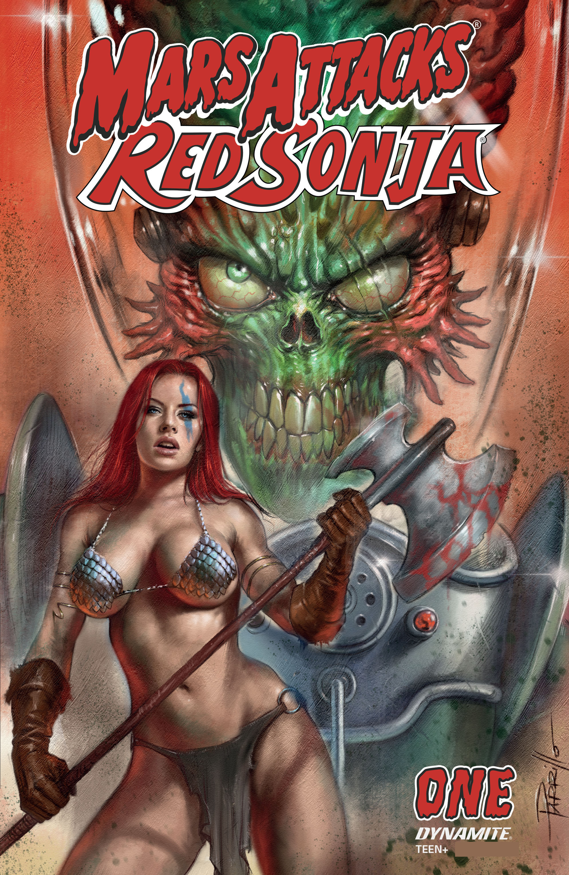 Read online Mars Attacks Red Sonja comic -  Issue #1 - 1