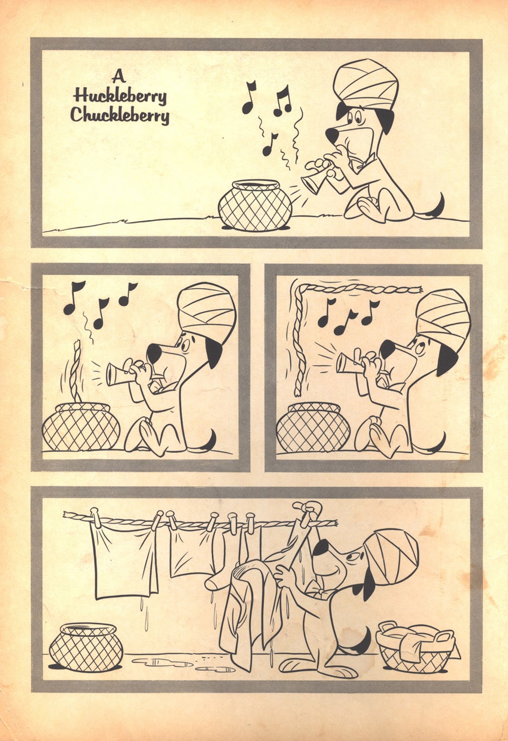 Read online Huckleberry Hound (1960) comic -  Issue #19 - 2