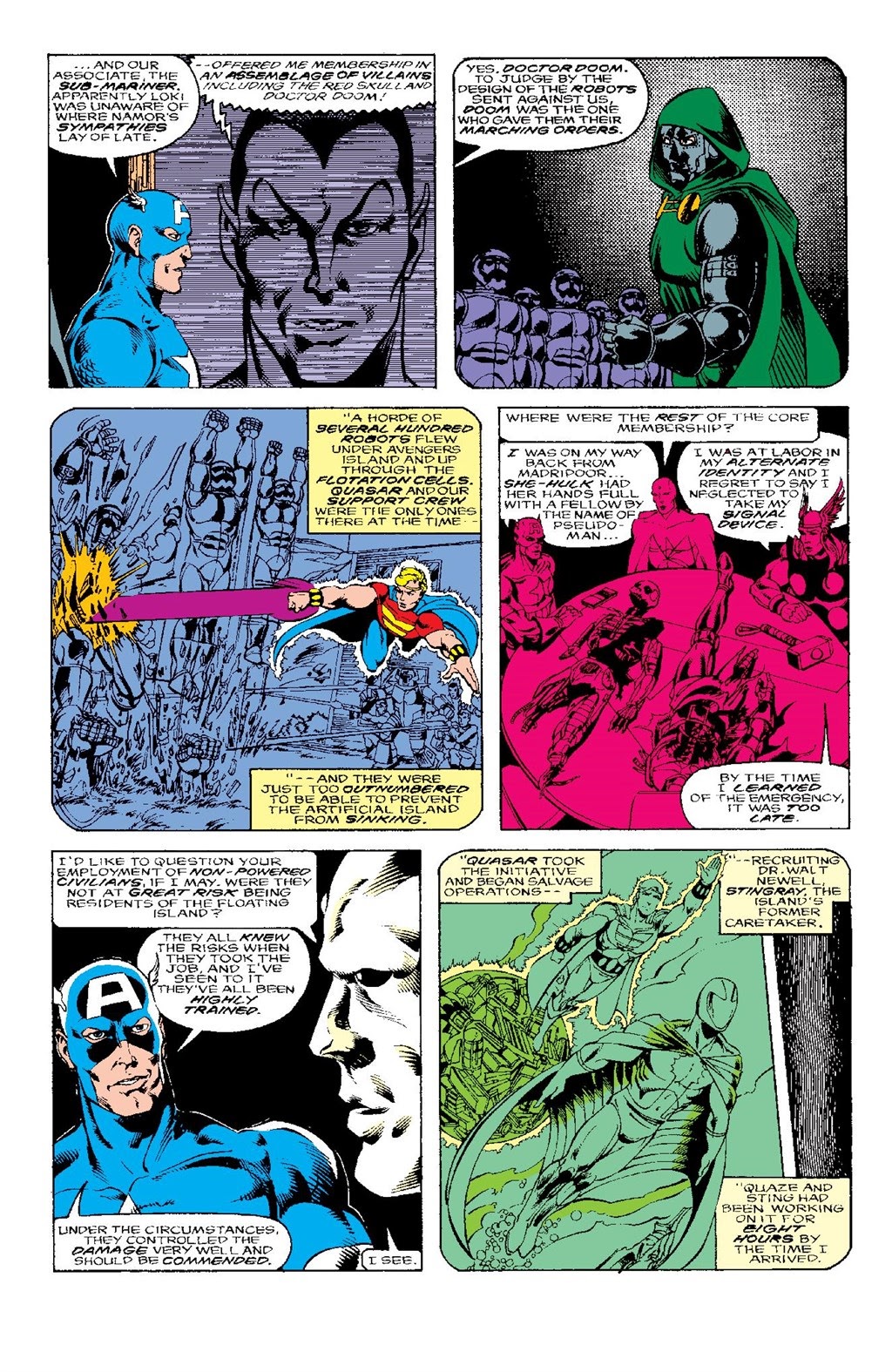 Read online Avengers Epic Collection: The Crossing Line comic -  Issue # TPB (Part 4) - 4