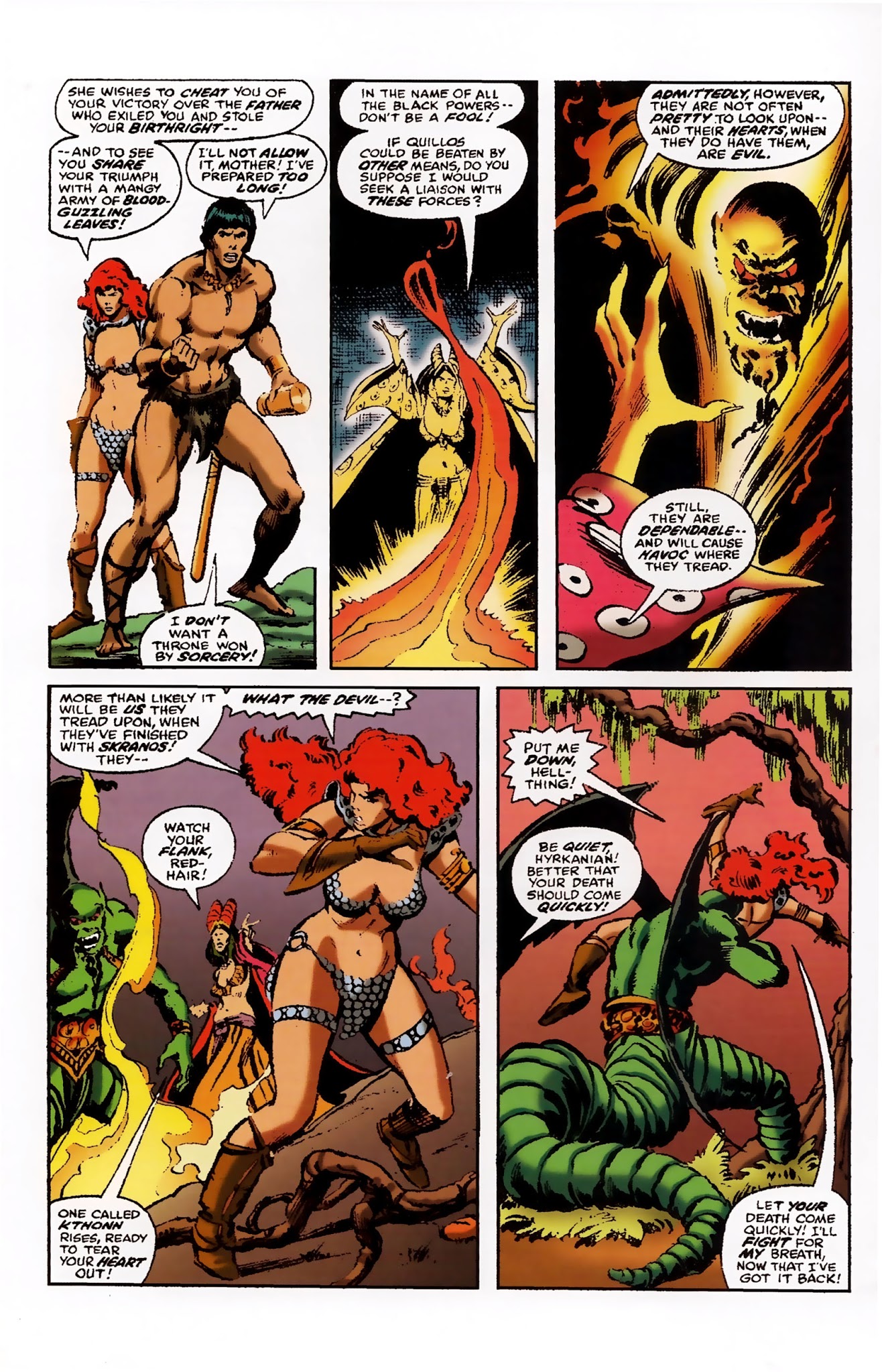 Read online The Adventures of Red Sonja comic -  Issue # TPB 3 - 84