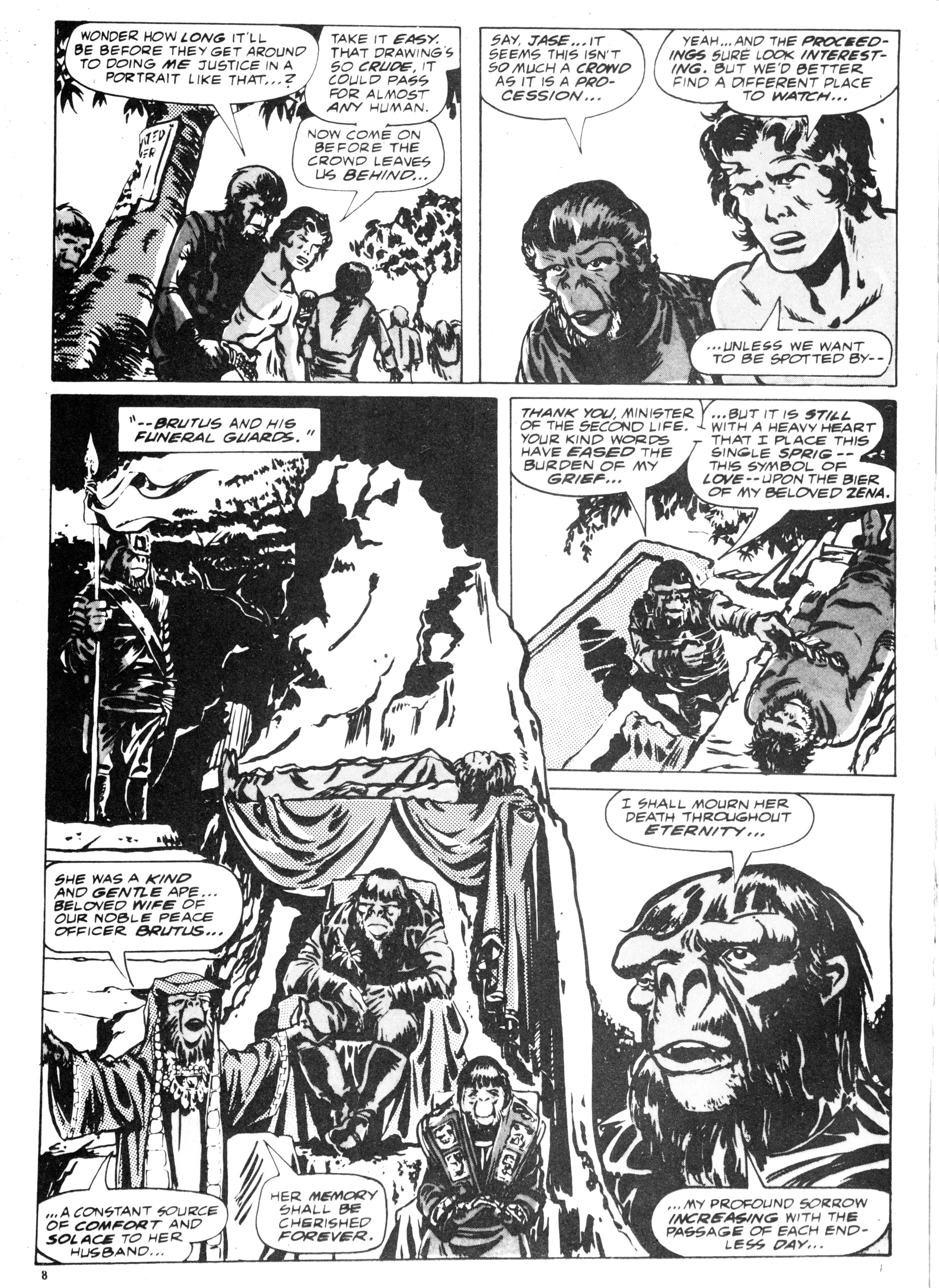 Read online Planet of the Apes (1974) comic -  Issue #14 - 8