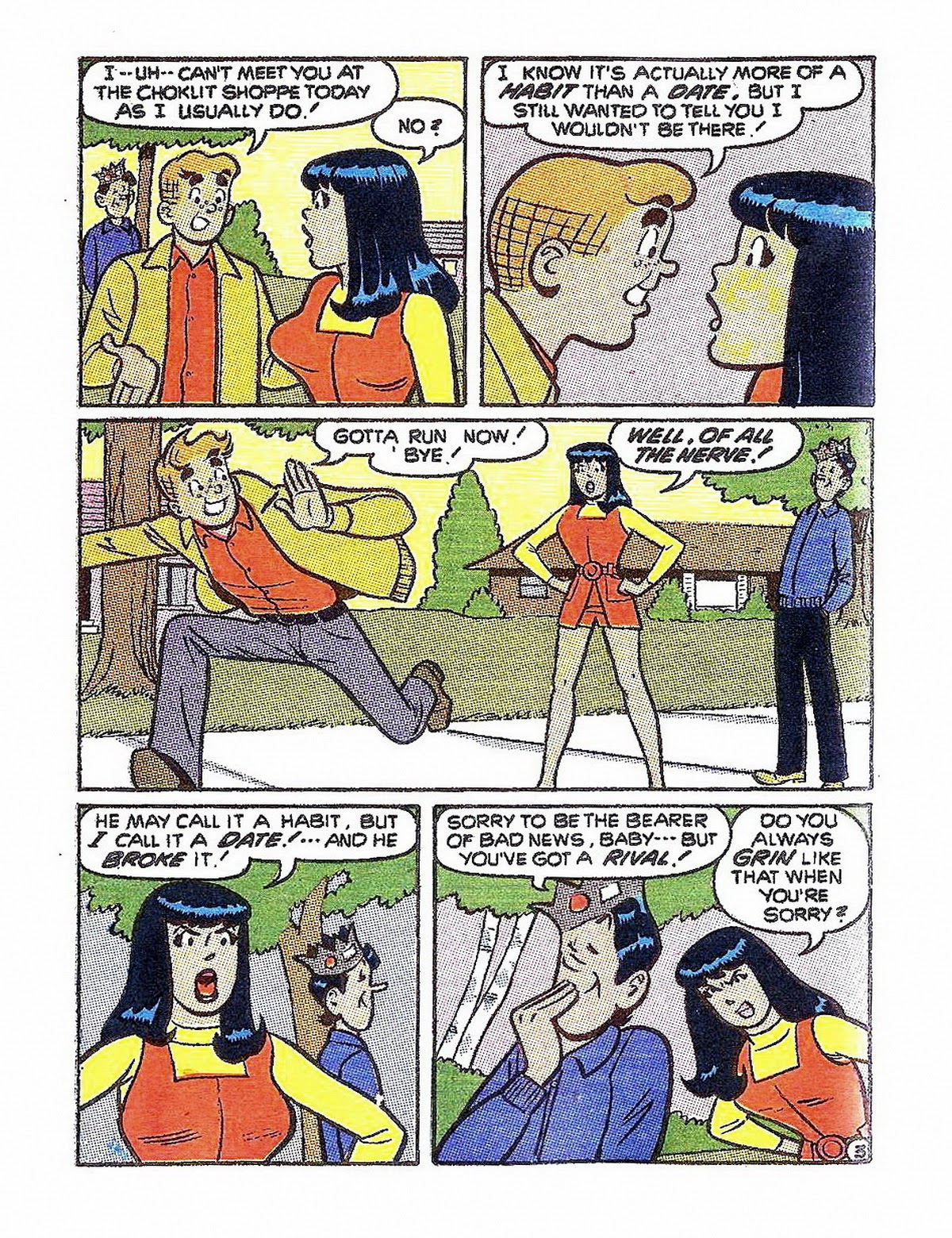 Read online Archie's Double Digest Magazine comic -  Issue #45 - 186