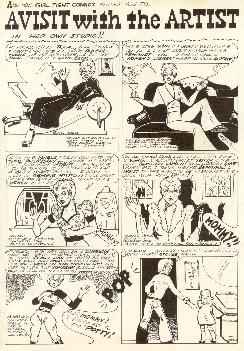 Read online Girl Fight Comics comic -  Issue #2 - 34