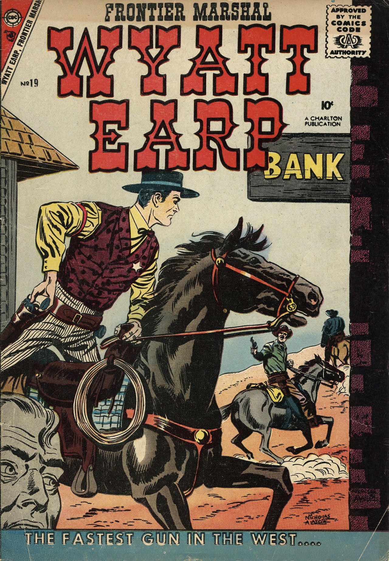 Read online Wyatt Earp Frontier Marshal comic -  Issue #19 - 1