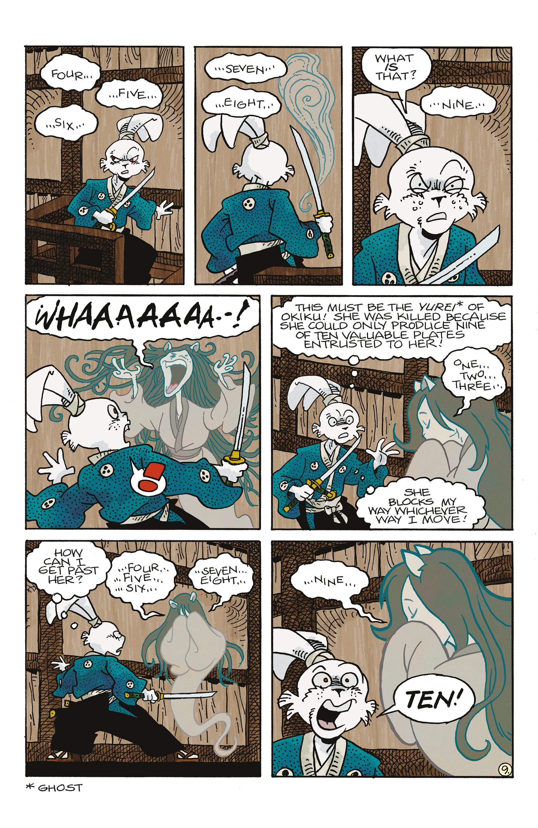 Read online Space Usagi: Yokai Hunter comic -  Issue # Full - 11