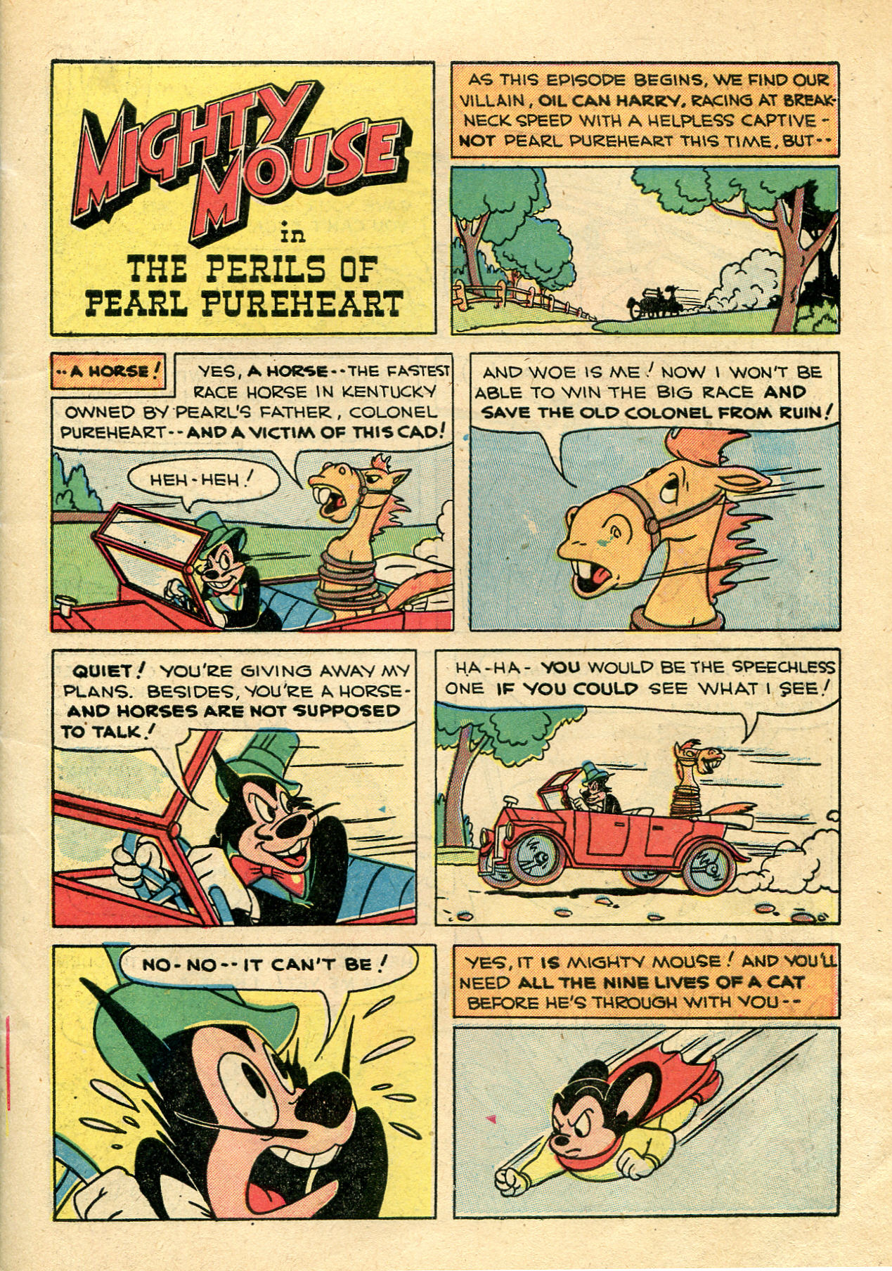 Read online Paul Terry's Mighty Mouse Comics comic -  Issue #21 - 3