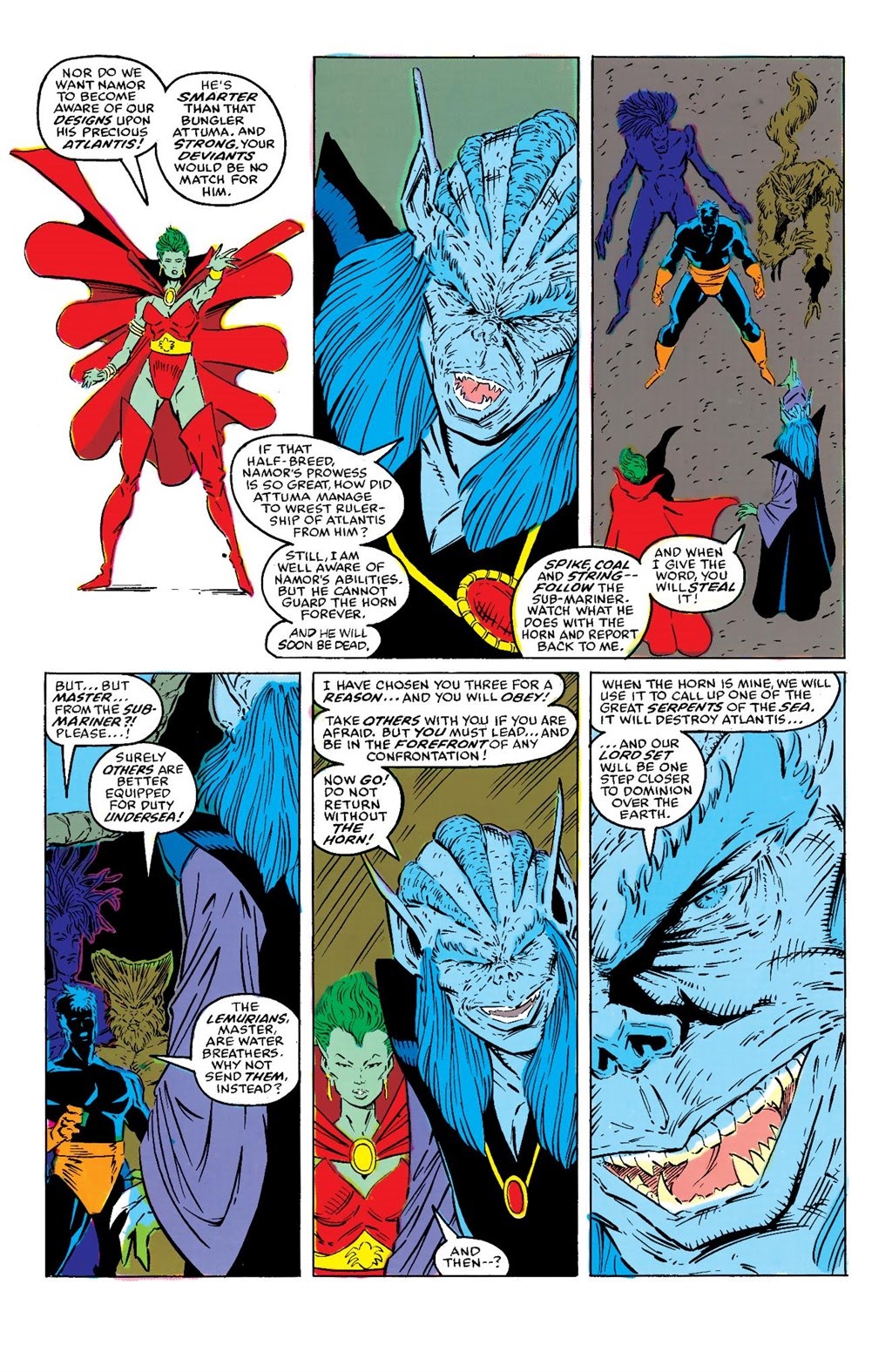 Read online Atlantis Attacks comic -  Issue # _The Original Epic (Part 3) - 76