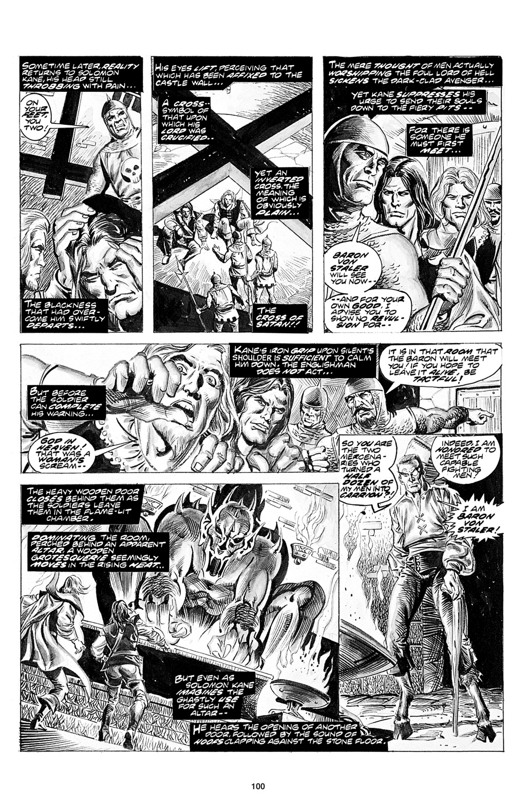 Read online The Saga of Solomon Kane comic -  Issue # TPB - 100