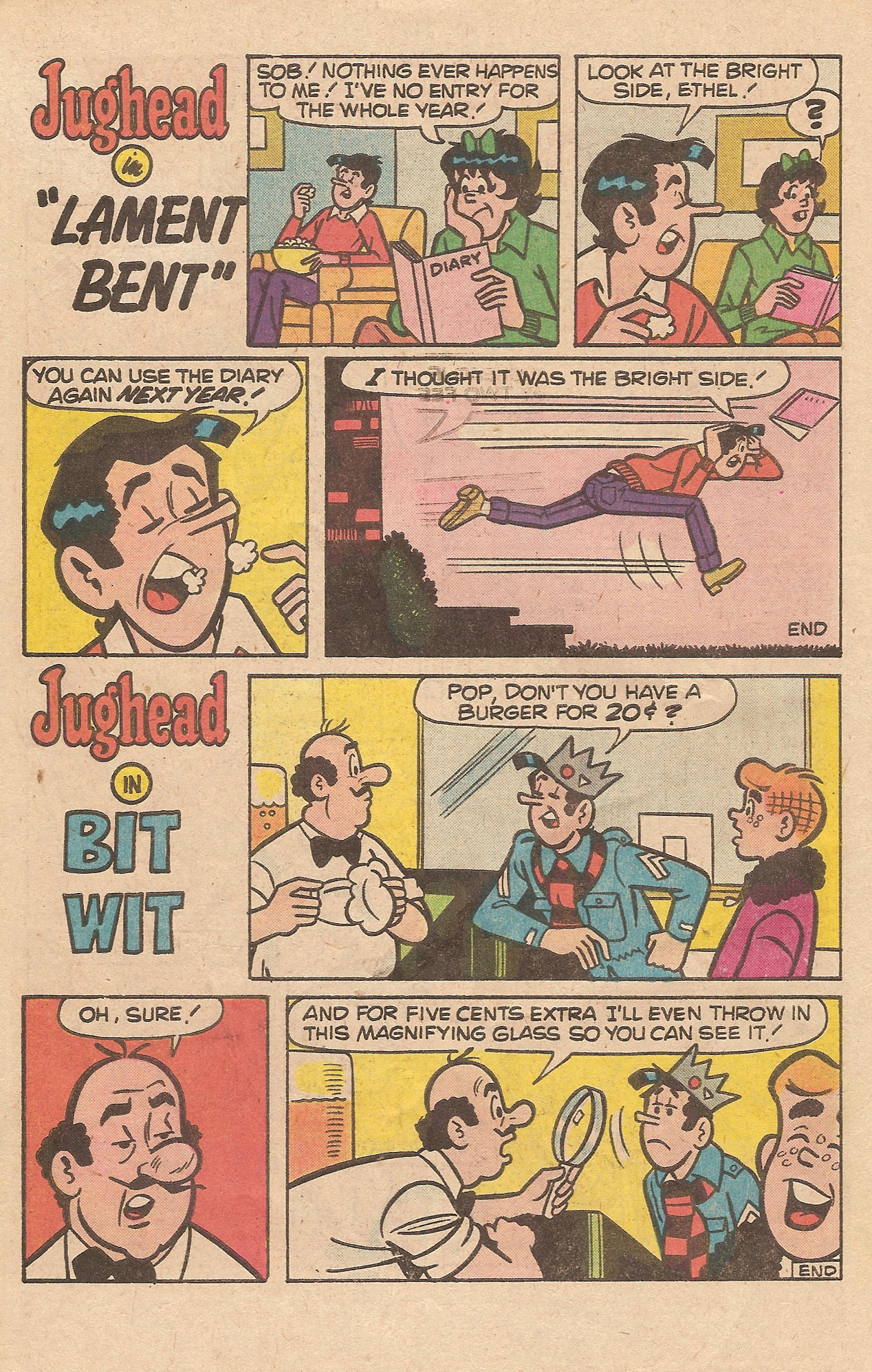 Read online Jughead's Jokes comic -  Issue #59 - 30