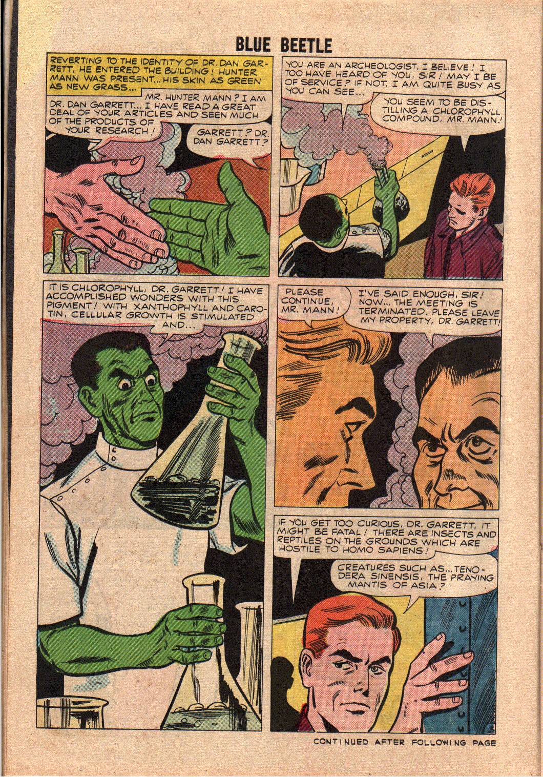 Read online Blue Beetle (1964) comic -  Issue #4 - 14