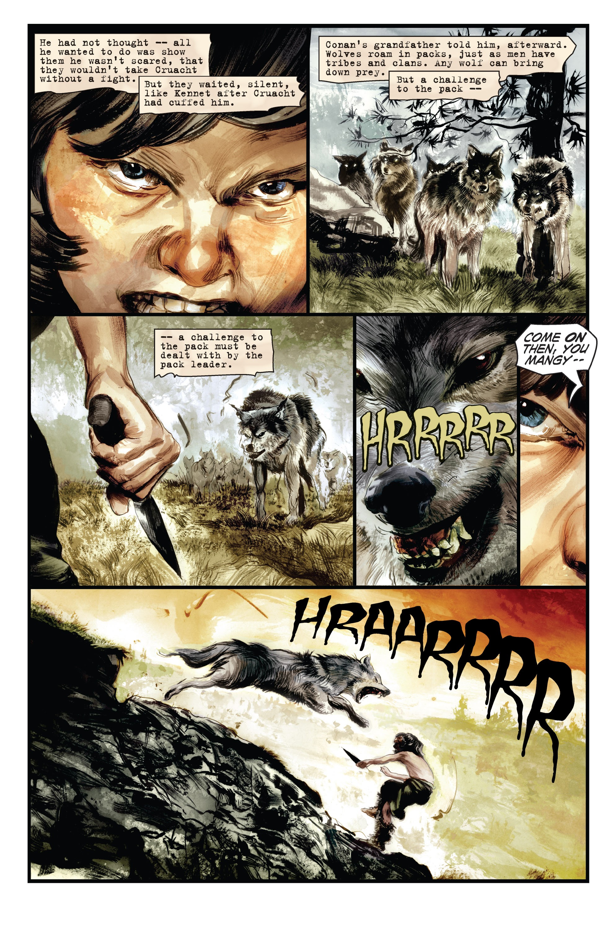 Read online Conan Chronicles Epic Collection comic -  Issue # TPB Out of the Darksome Hills (Part 4) - 53